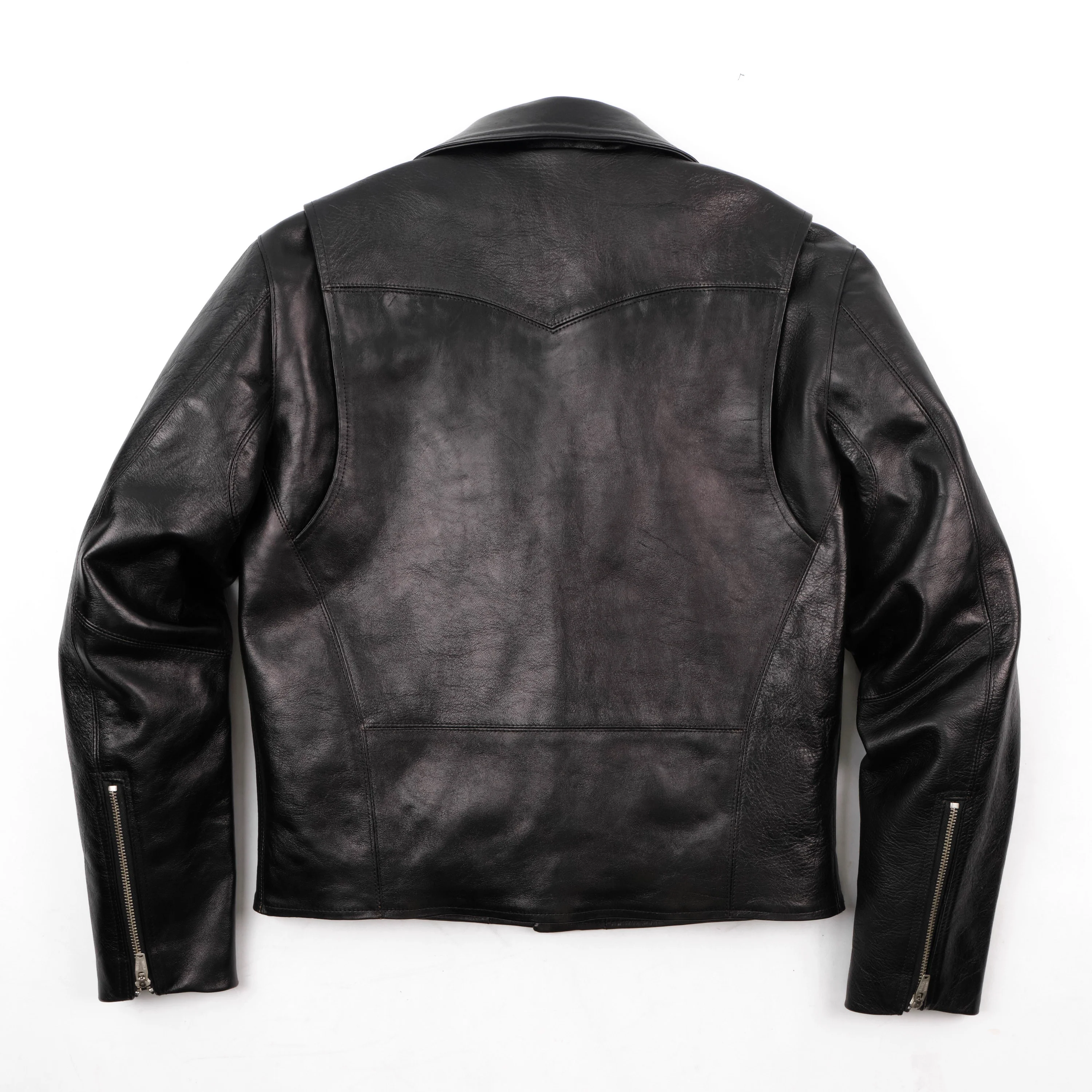 Mooch Moto Jacket Maryam Tannery Black Magic Horsehide V2 - Image 11