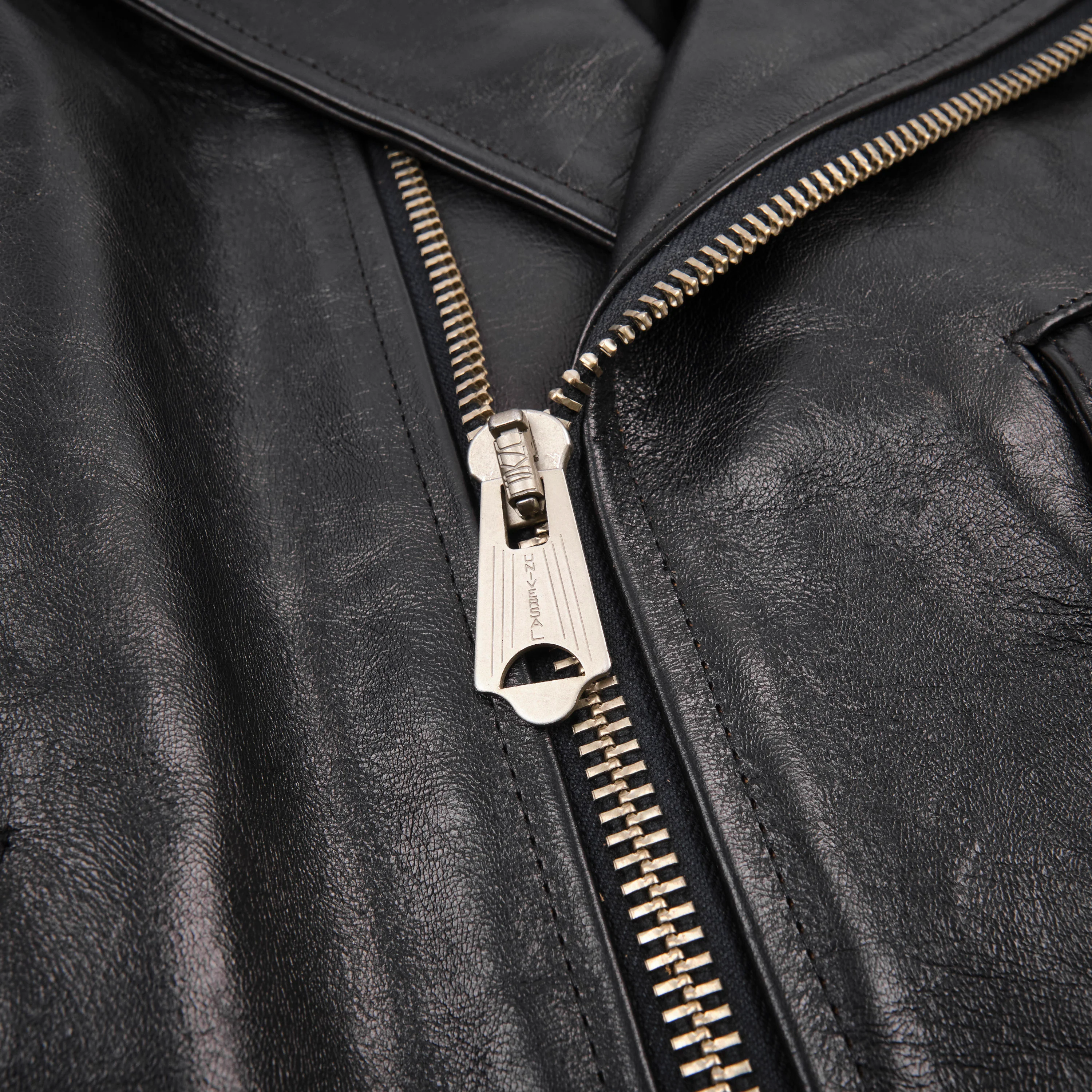 Mooch Moto Jacket Maryam Tannery Black Magic Horsehide V2 - Image 4