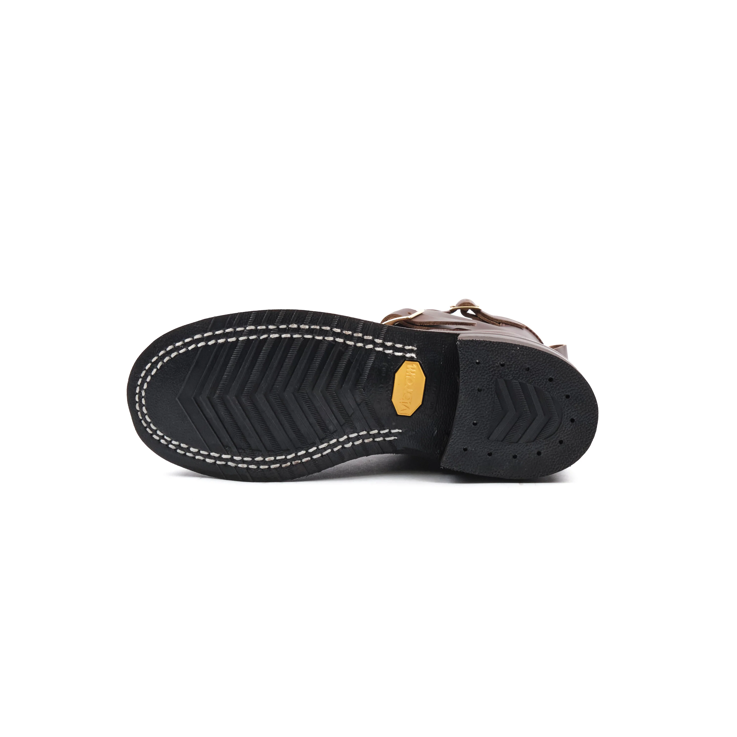 NICKS BOOTS - THE BRAKEMAN ENGINEER - HORWEEN SHACKLETON COGNAC - Image 10