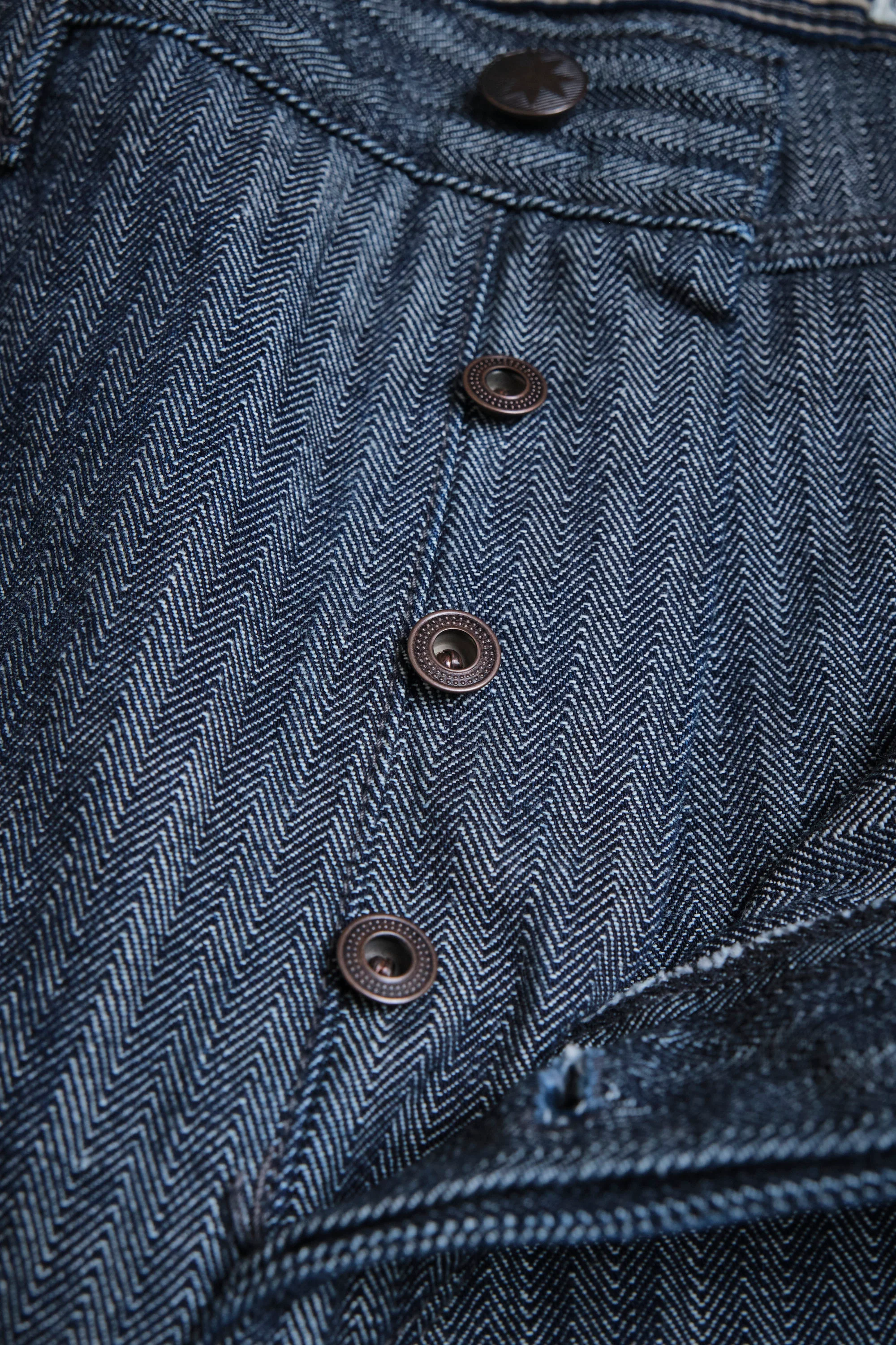 Ortega Pant 13 Ounce Grey Herringbone - Image 11