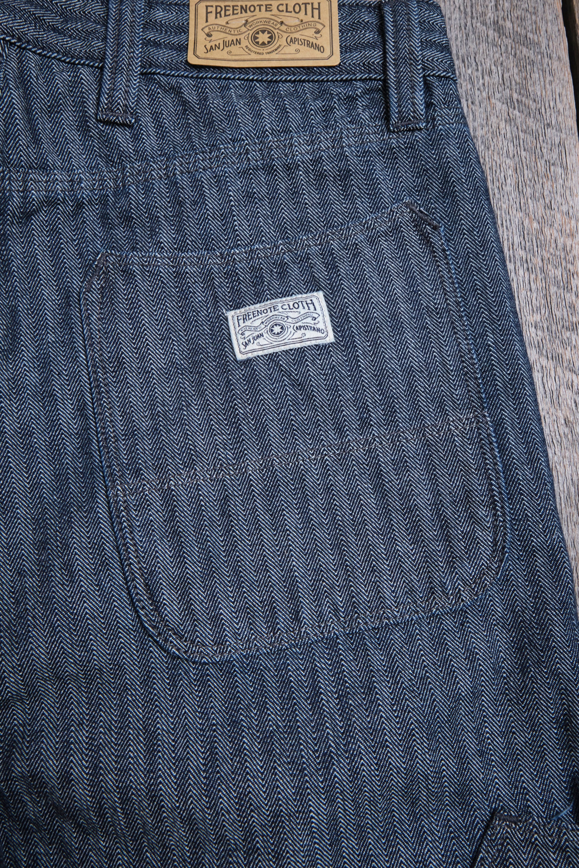 Ortega Pant 13 Ounce Grey Herringbone - Image 12