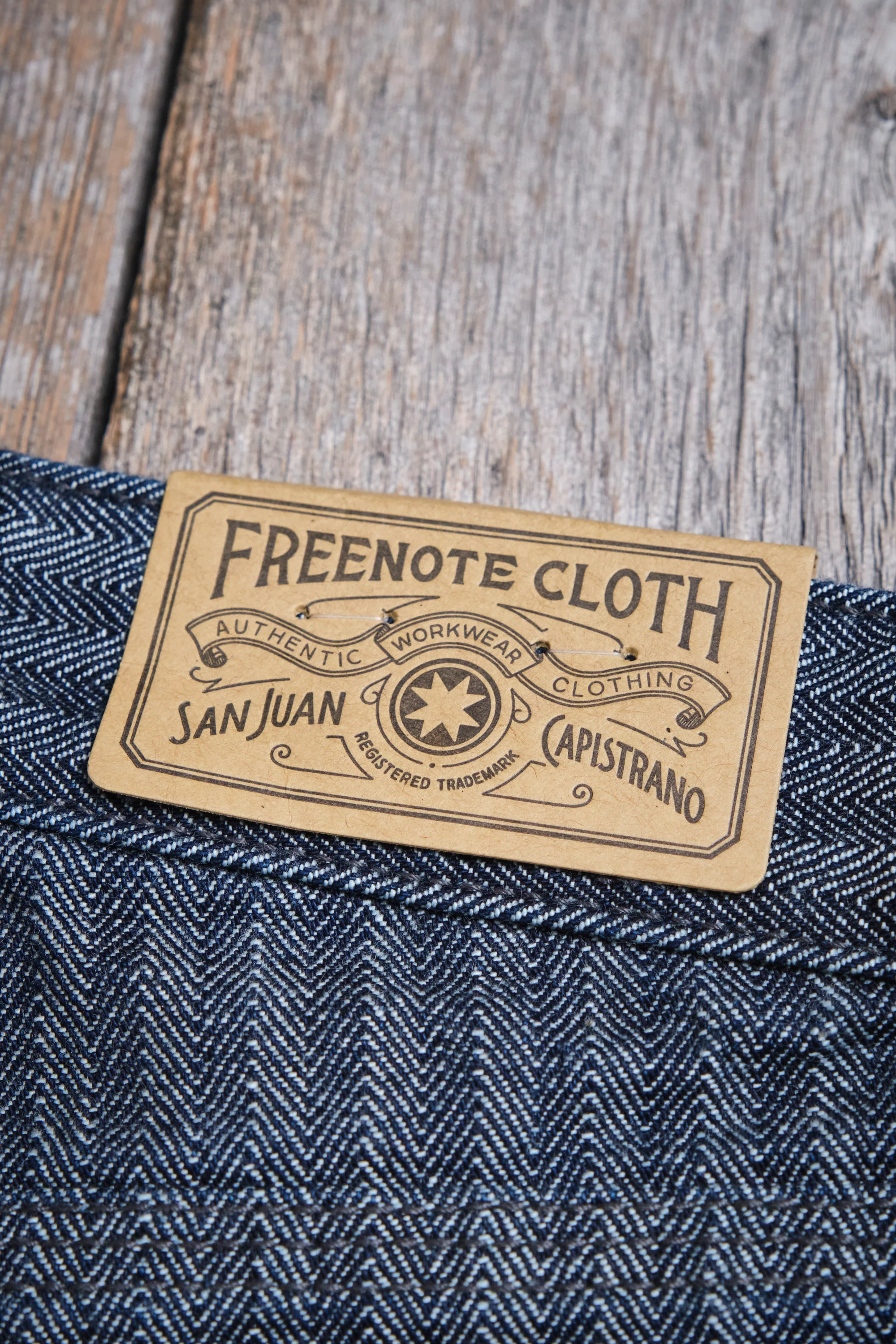 Ortega Pant 13 Ounce Grey Herringbone - Image 13