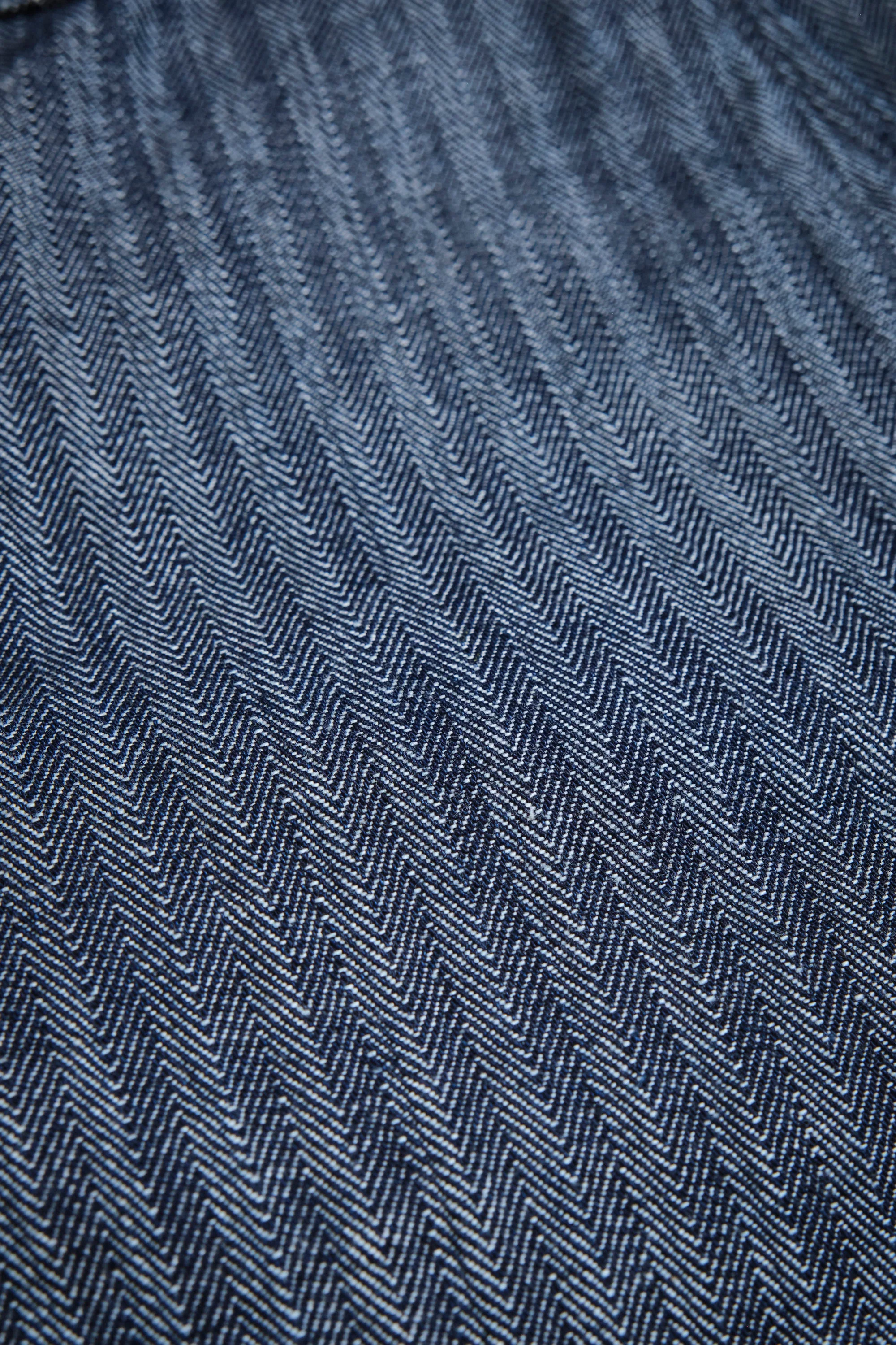Ortega Pant 13 Ounce Grey Herringbone - Image 9