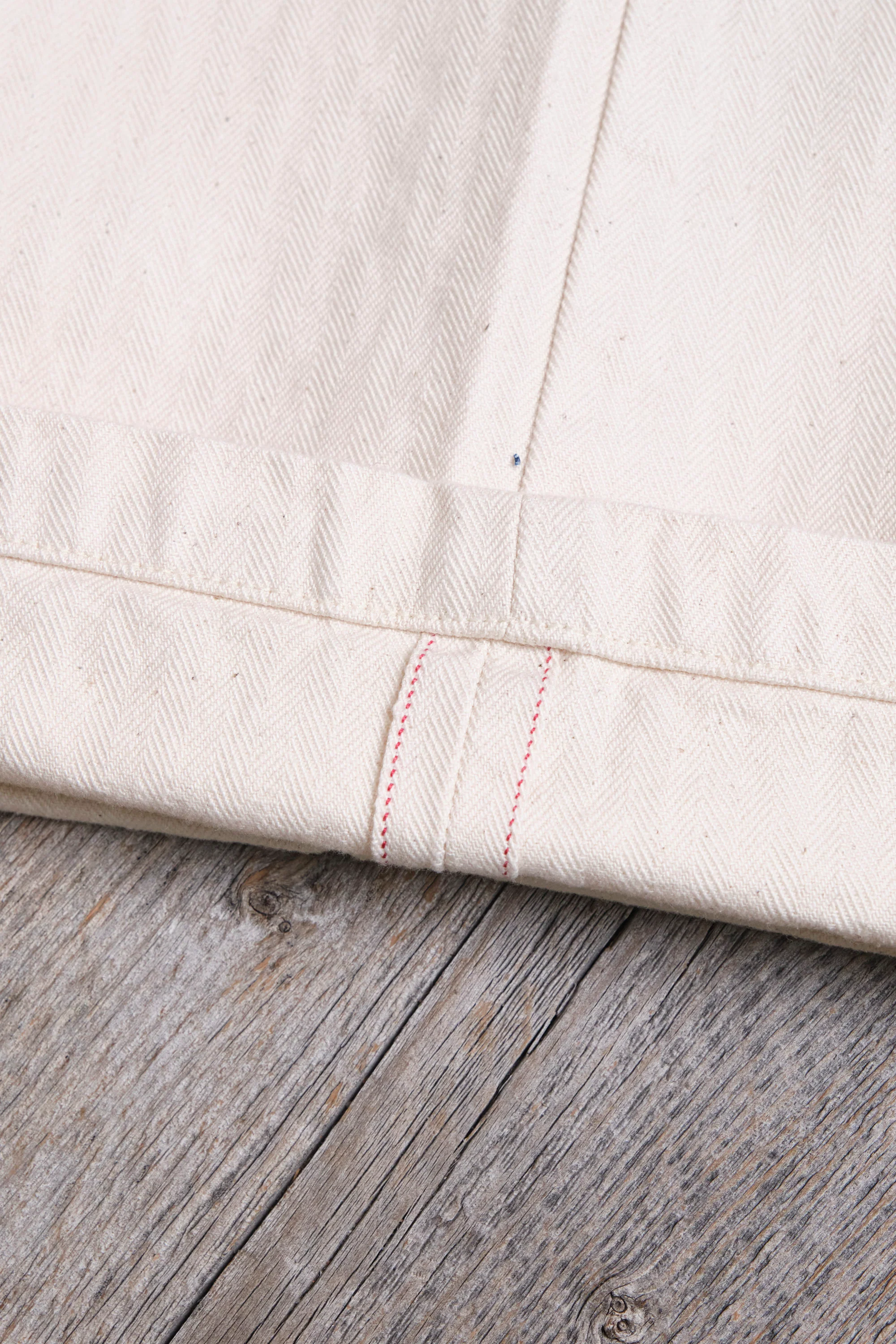 Ortega Pant 13 Ounce Natural Herringbone - Image 16
