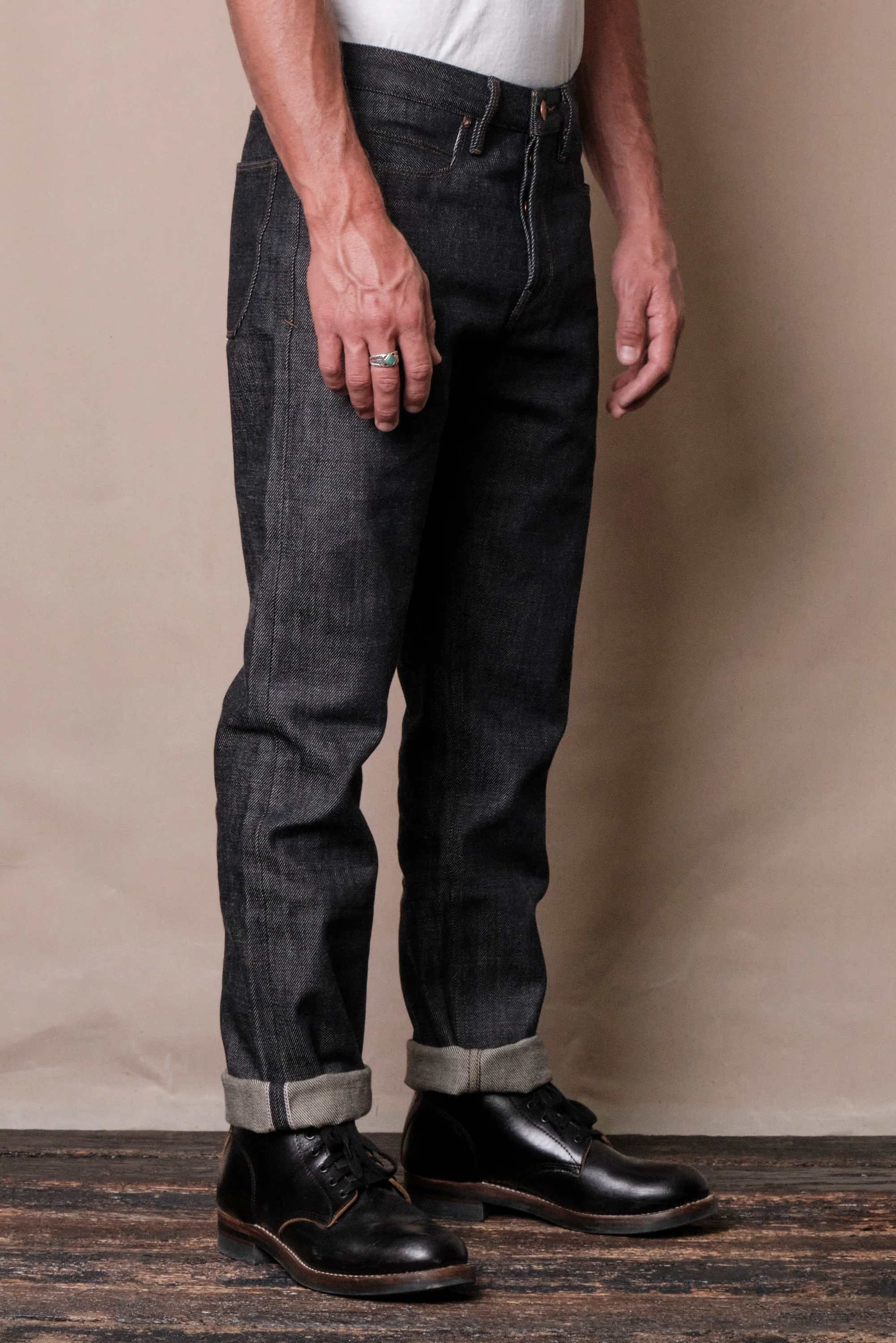 Portola Classic Taper 20 Ounce Indigo Denim - Image 3