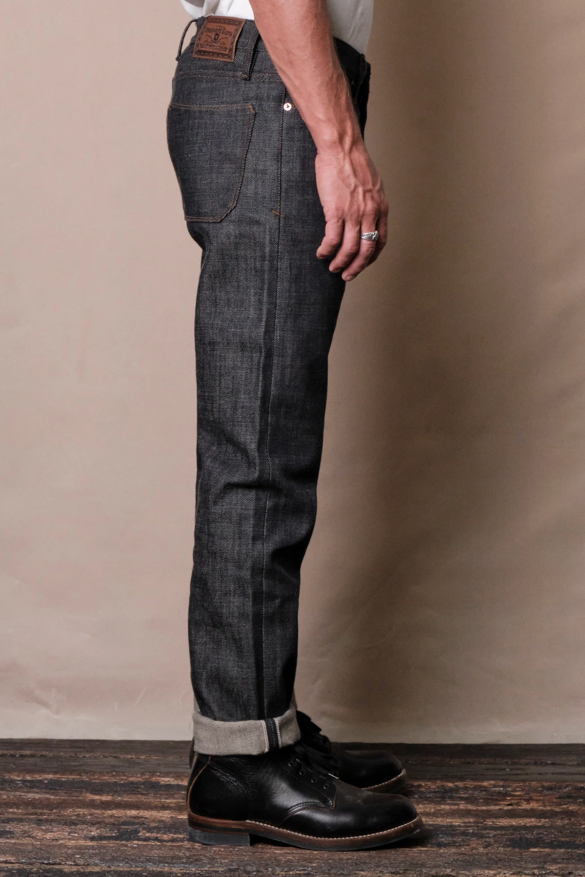 Portola Classic Taper 20 Ounce Indigo Denim - Image 4