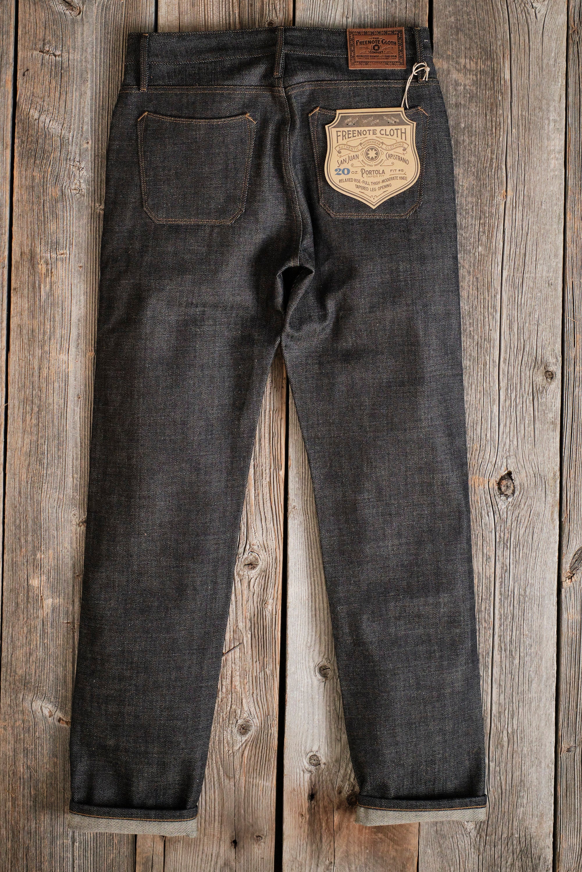 Portola Classic Taper 20 Ounce Indigo Denim - Image 7
