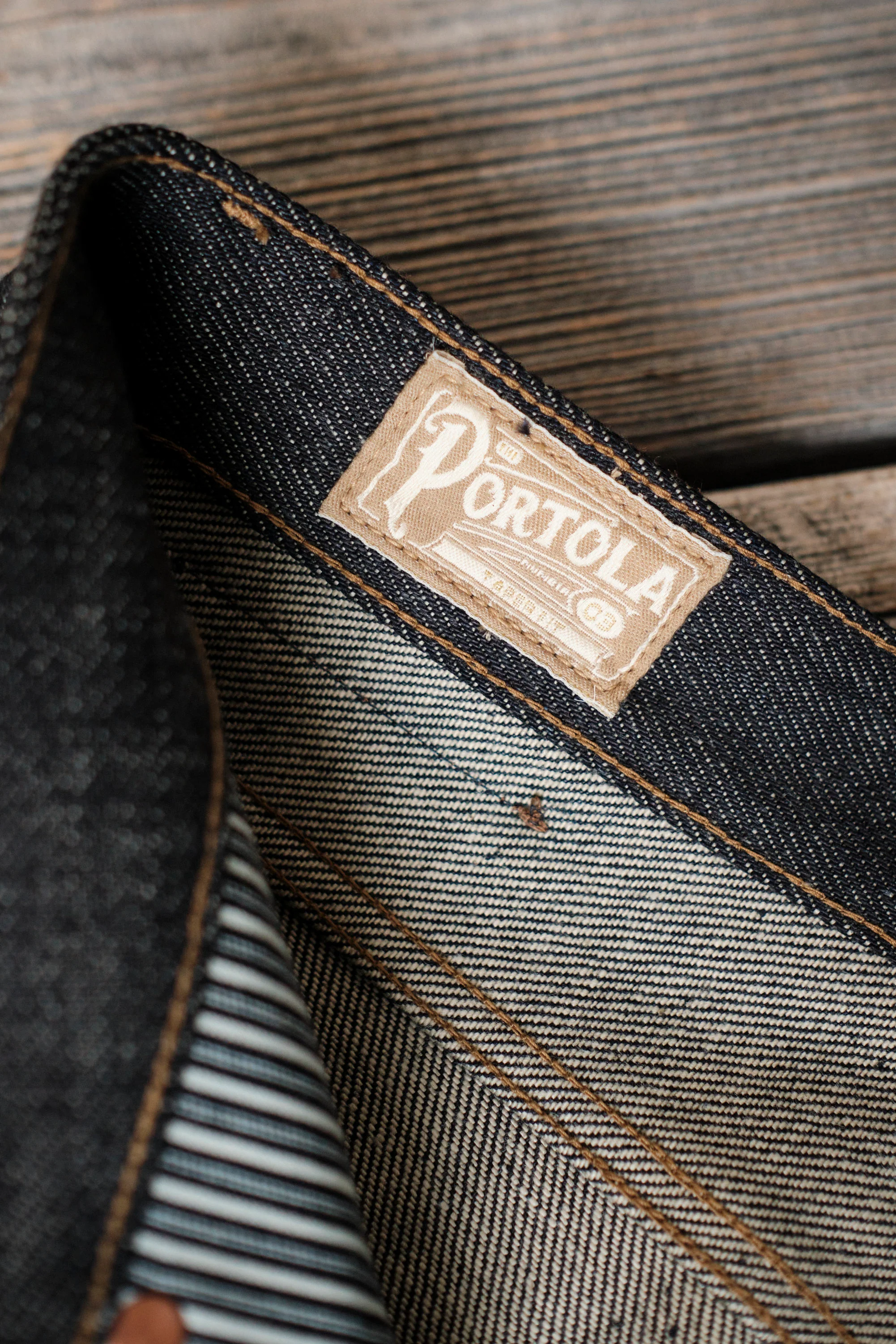 Portola Classic Taper 20 Ounce Indigo Denim - Image 8