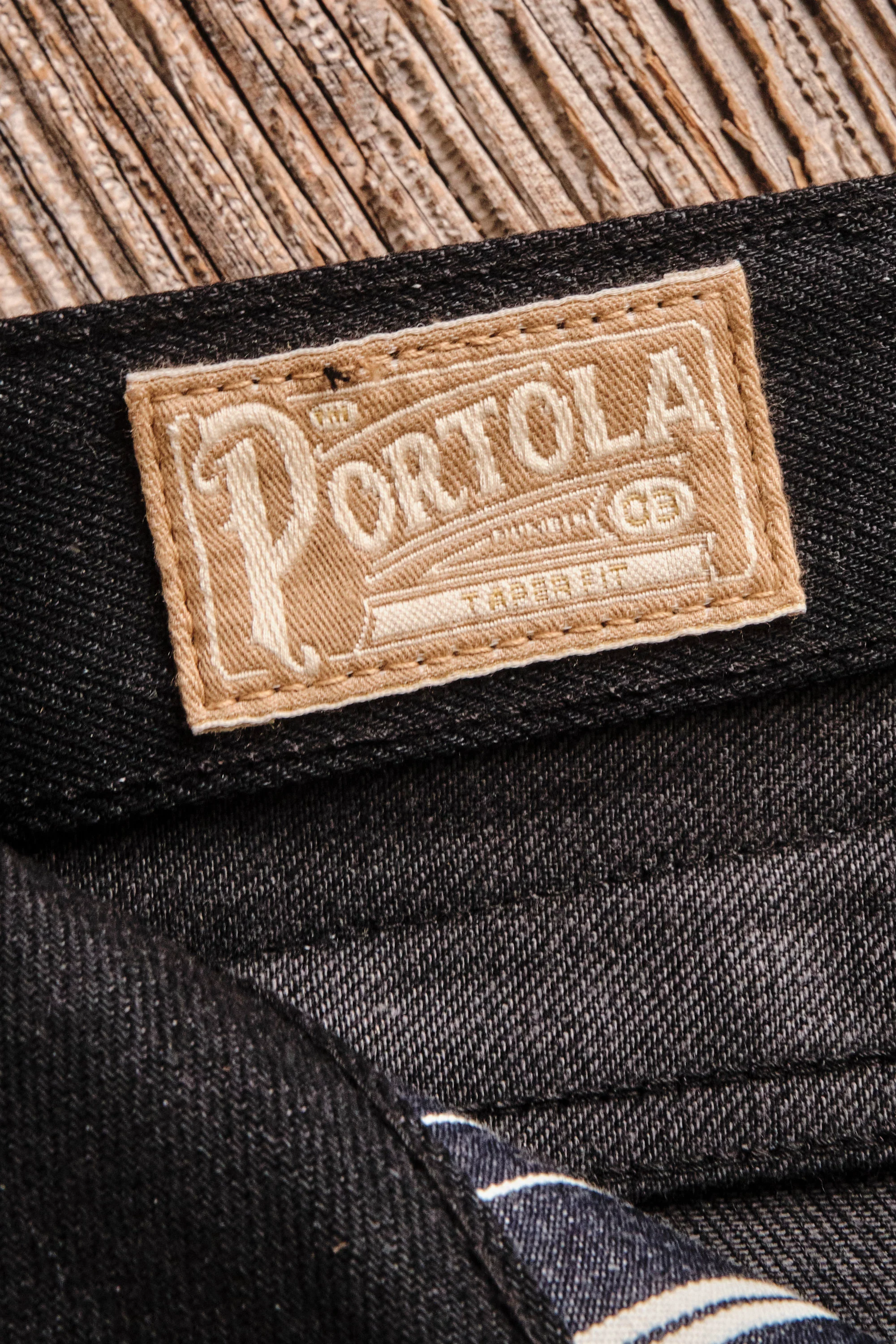Portola Classic Taper <span> Raw 14.25 Ounce Black Grey </span> - Image 12
