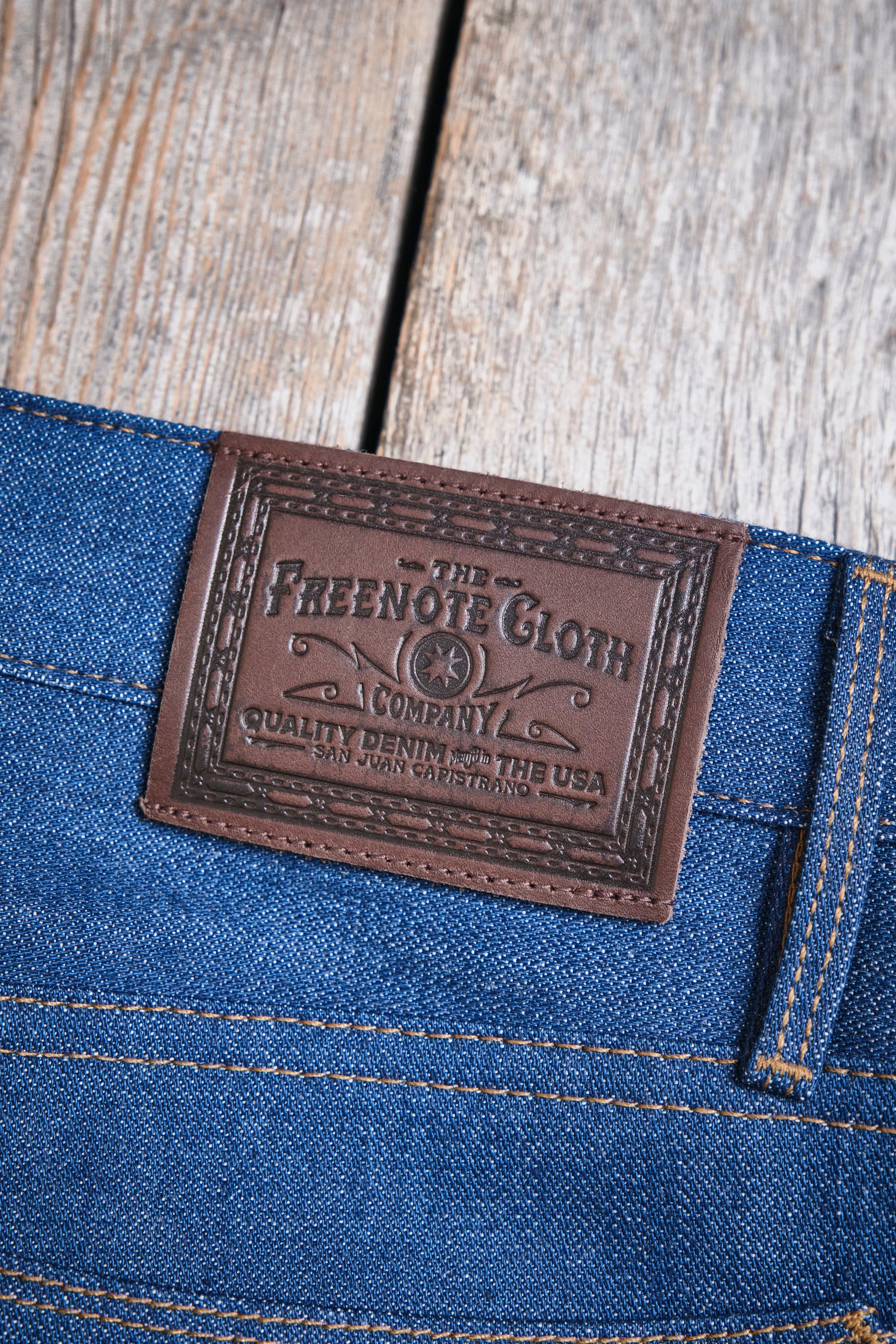 Portola Classic Taper 12 Ounce Vintage Blue Denim - Image 13