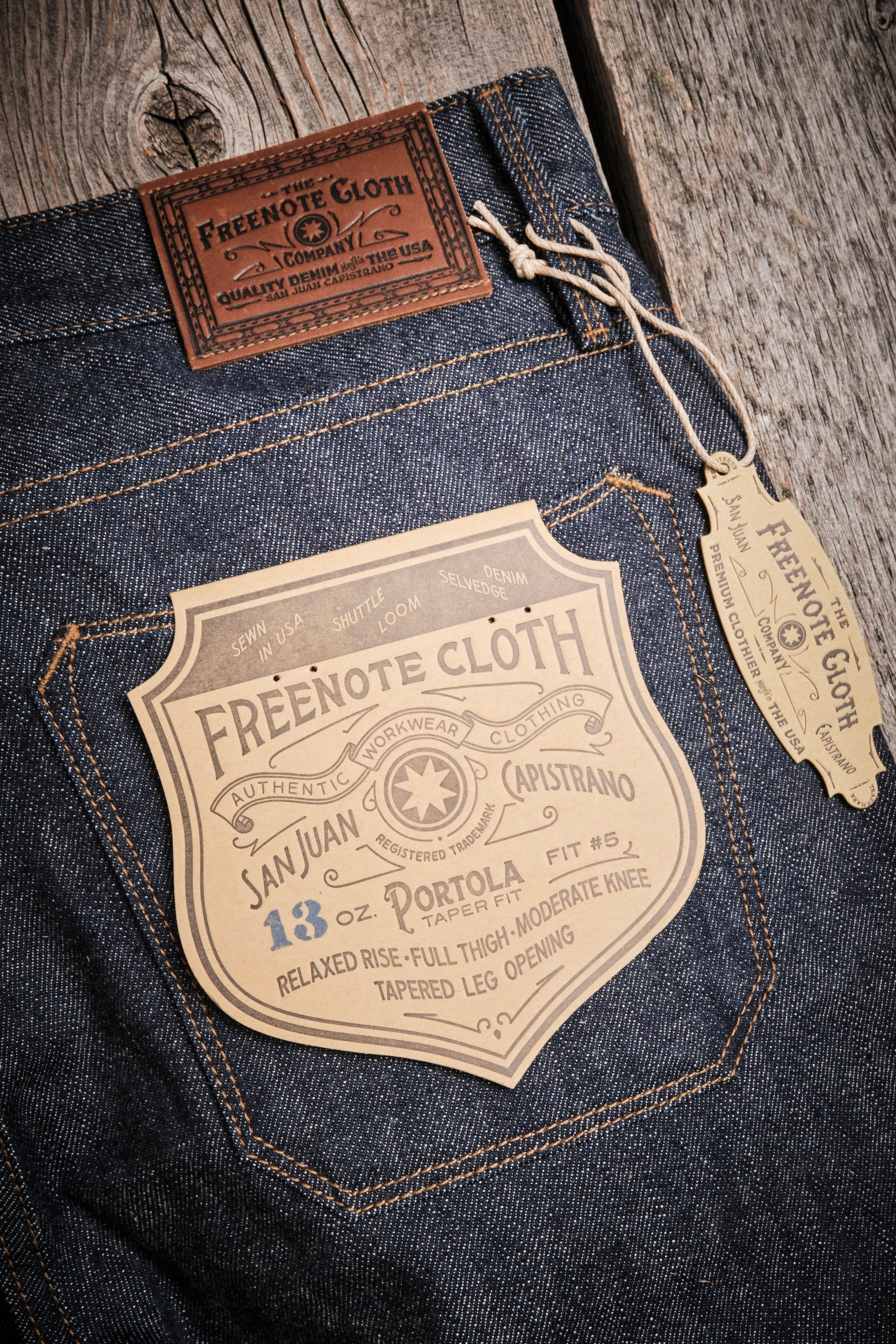 Portola Classic Taper 13 Ounce Indigo Denim - Image 9