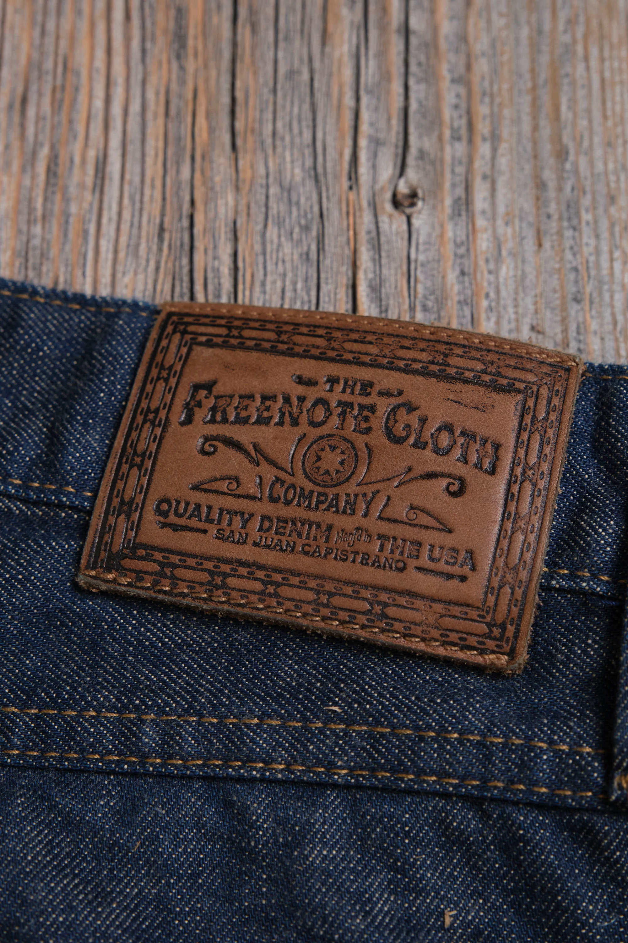 Portola Classic Taper 13 Ounce Natural Rinsed Denim - Image 13