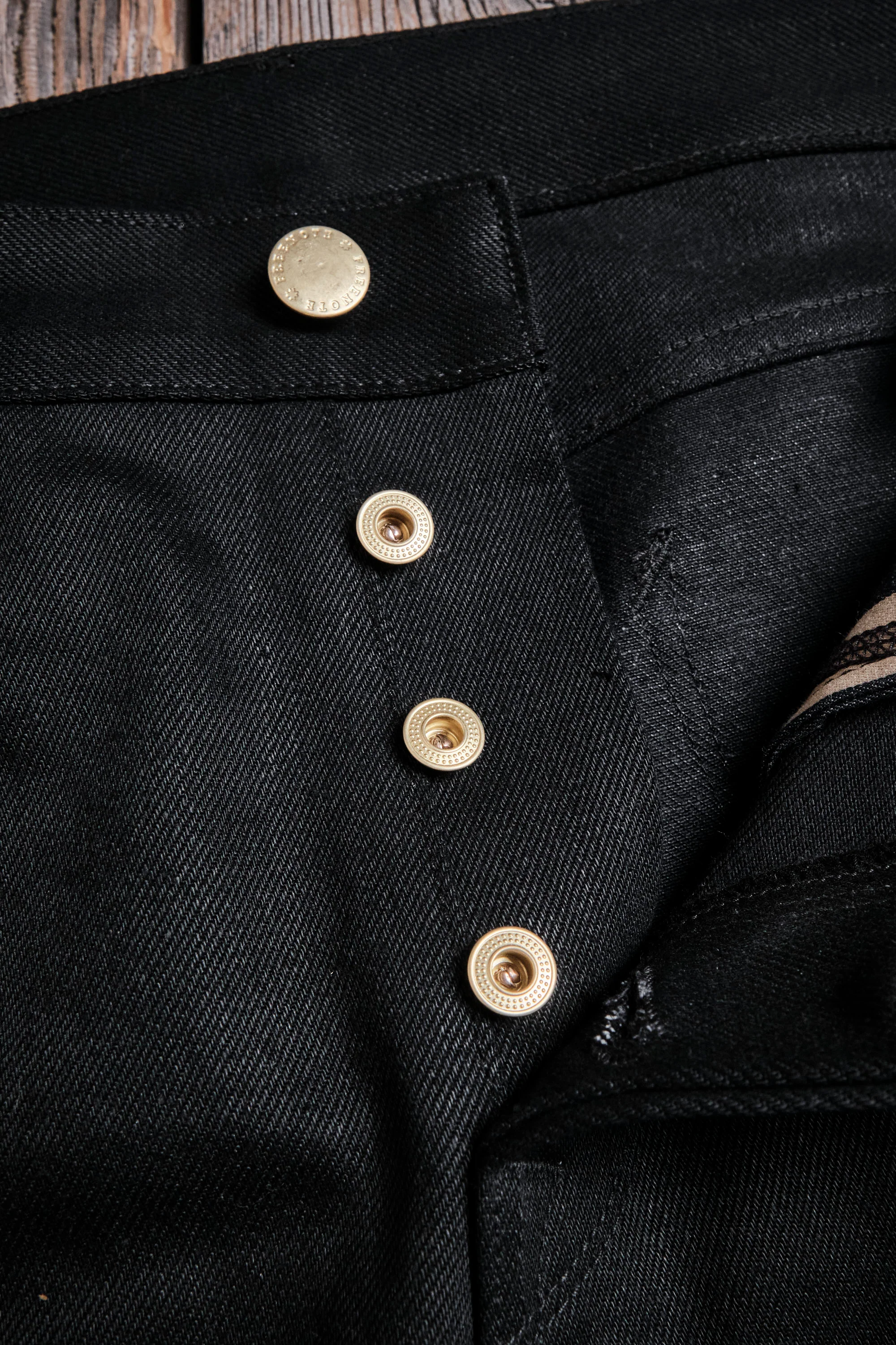 Portola Classic Taper 15.75 Ounce Black Denim - Image 10