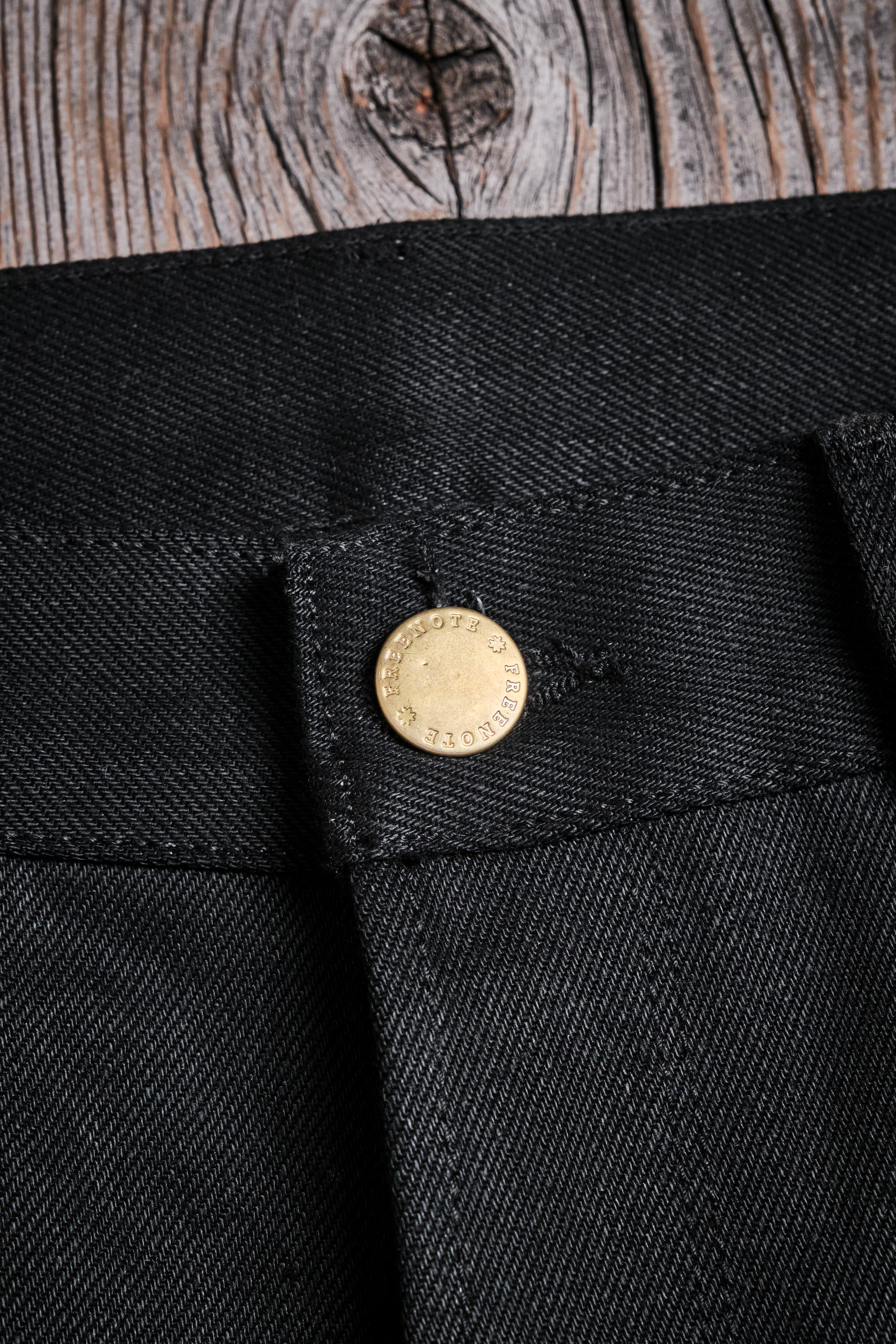Portola Classic Taper 15.75 Ounce Black Denim - Image 6