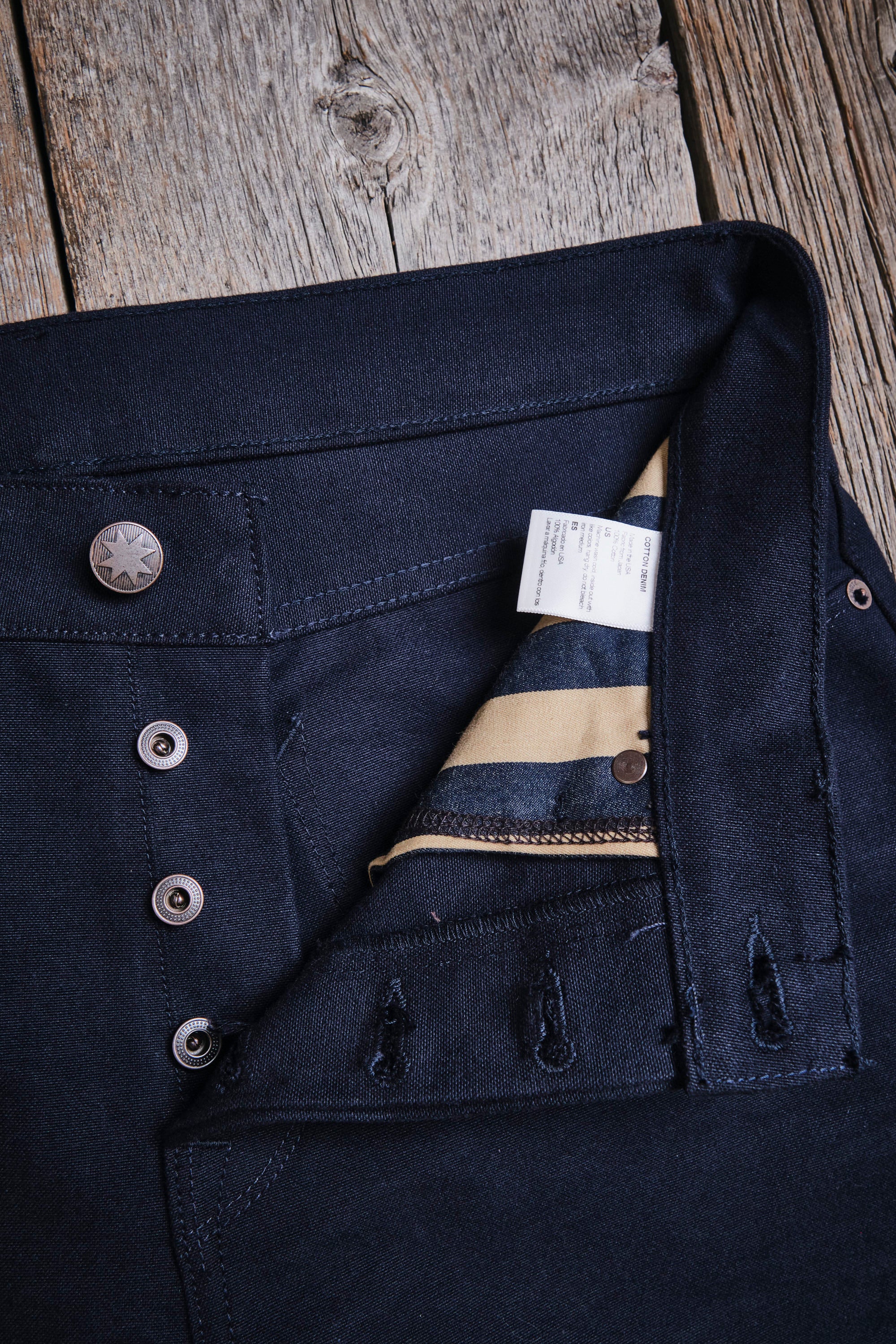 Portola Classic Taper 15 Ounce Navy Canvas - Image 11