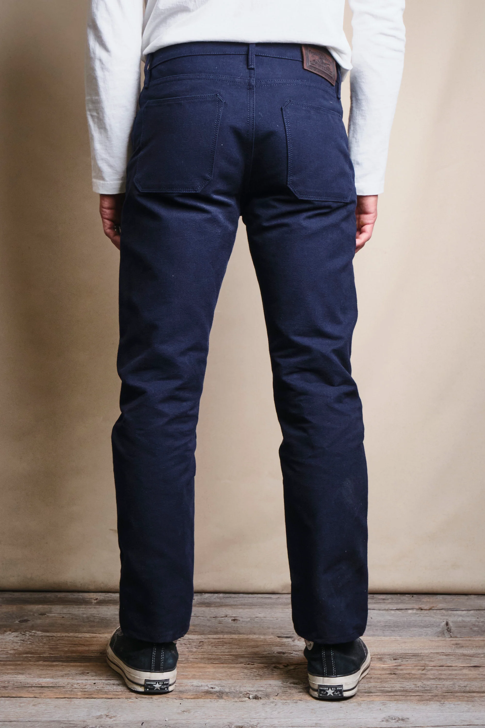 Portola Classic Taper 15 Ounce Navy Canvas - Image 5