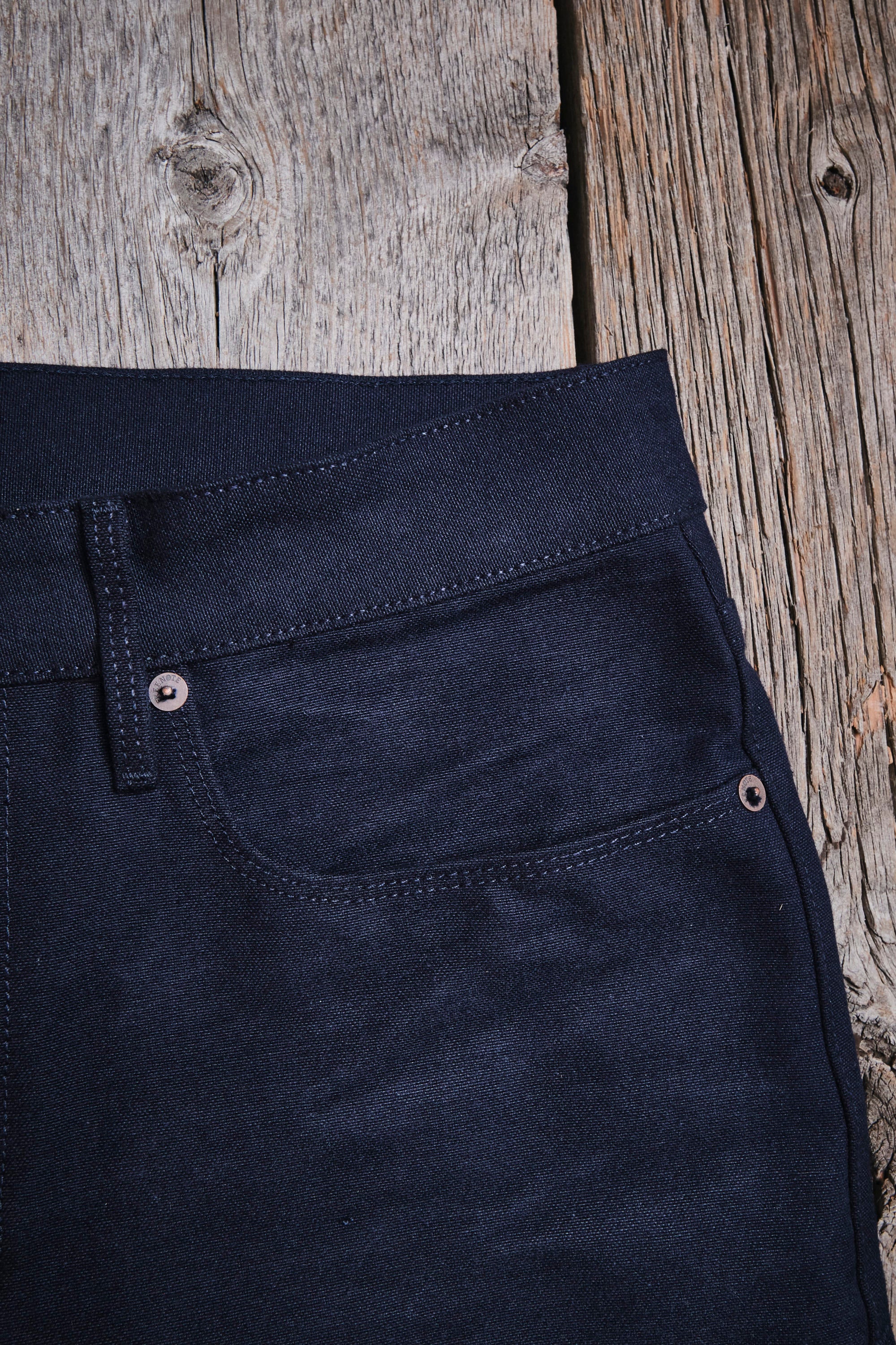 Portola Classic Taper 15 Ounce Navy Canvas - Image 8