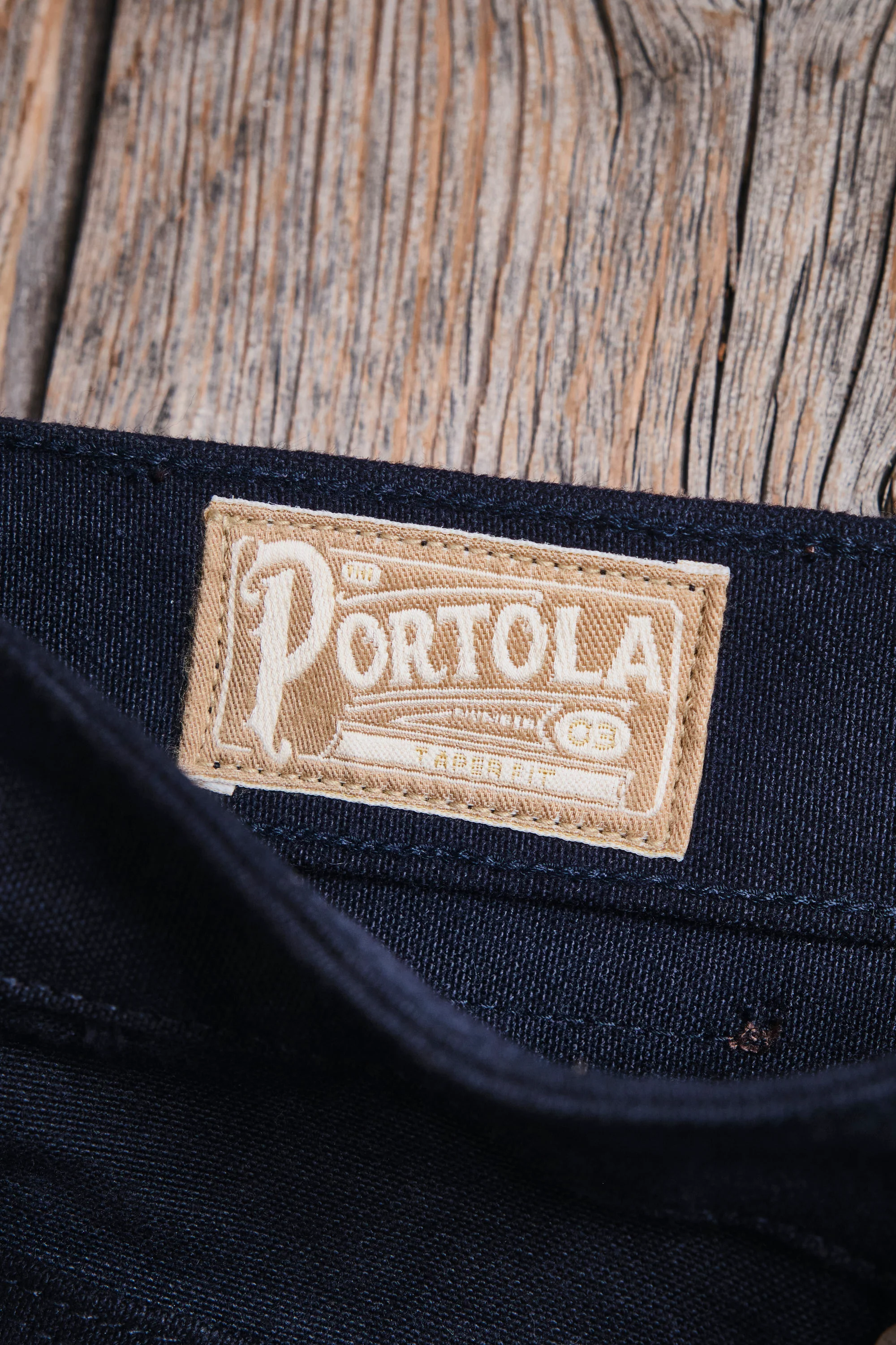 Portola Classic Taper 15 Ounce Navy Canvas - Image 9