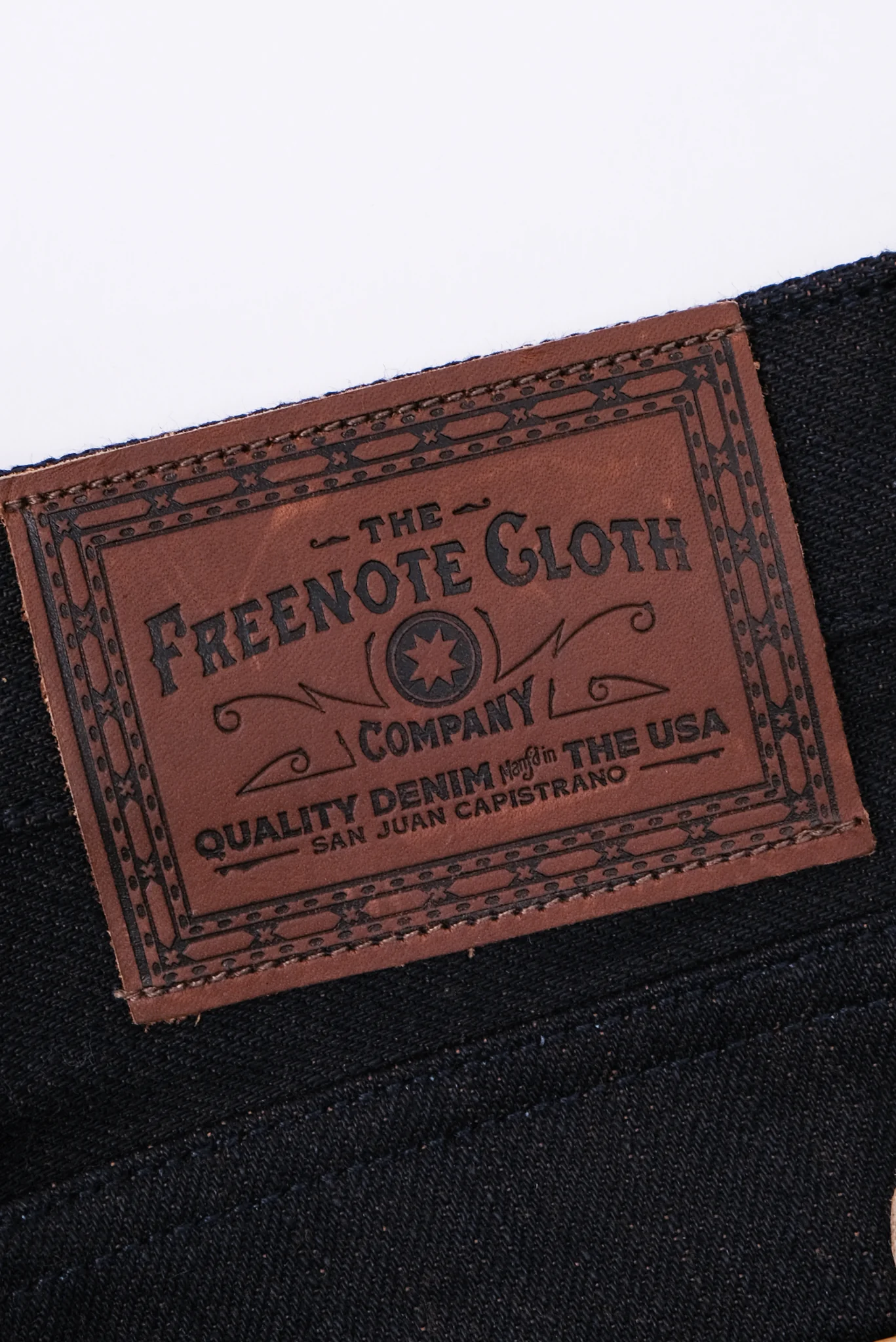 Portola Classic Taper <span> 16 Ounce Indigo Brown Denim </span> - Image 9