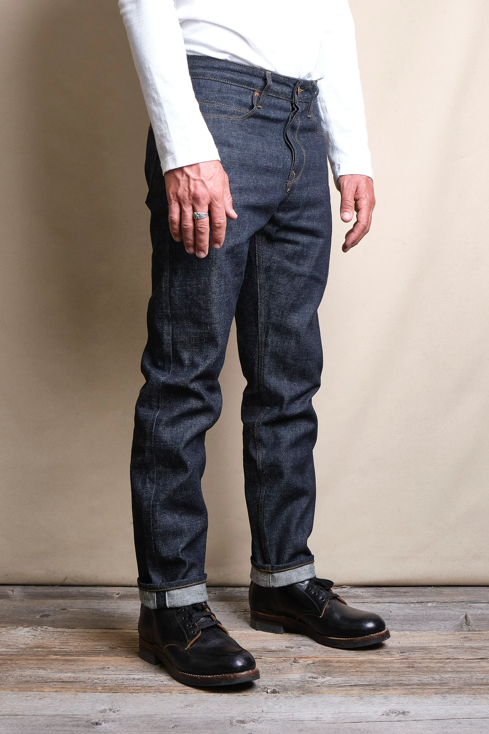 Portola Classic Taper 16 Ounce Indigo Denim - Image 3