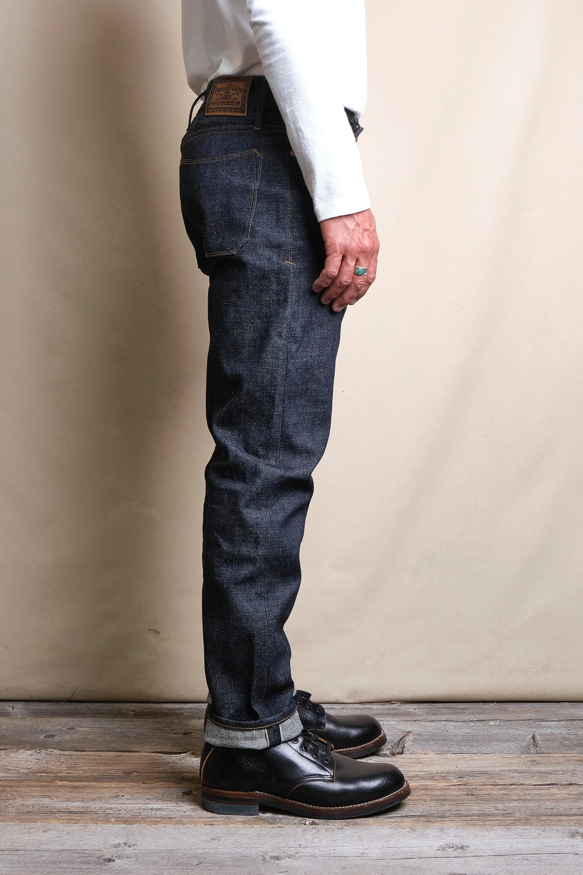 Portola Classic Taper 16 Ounce Indigo Denim - Image 4