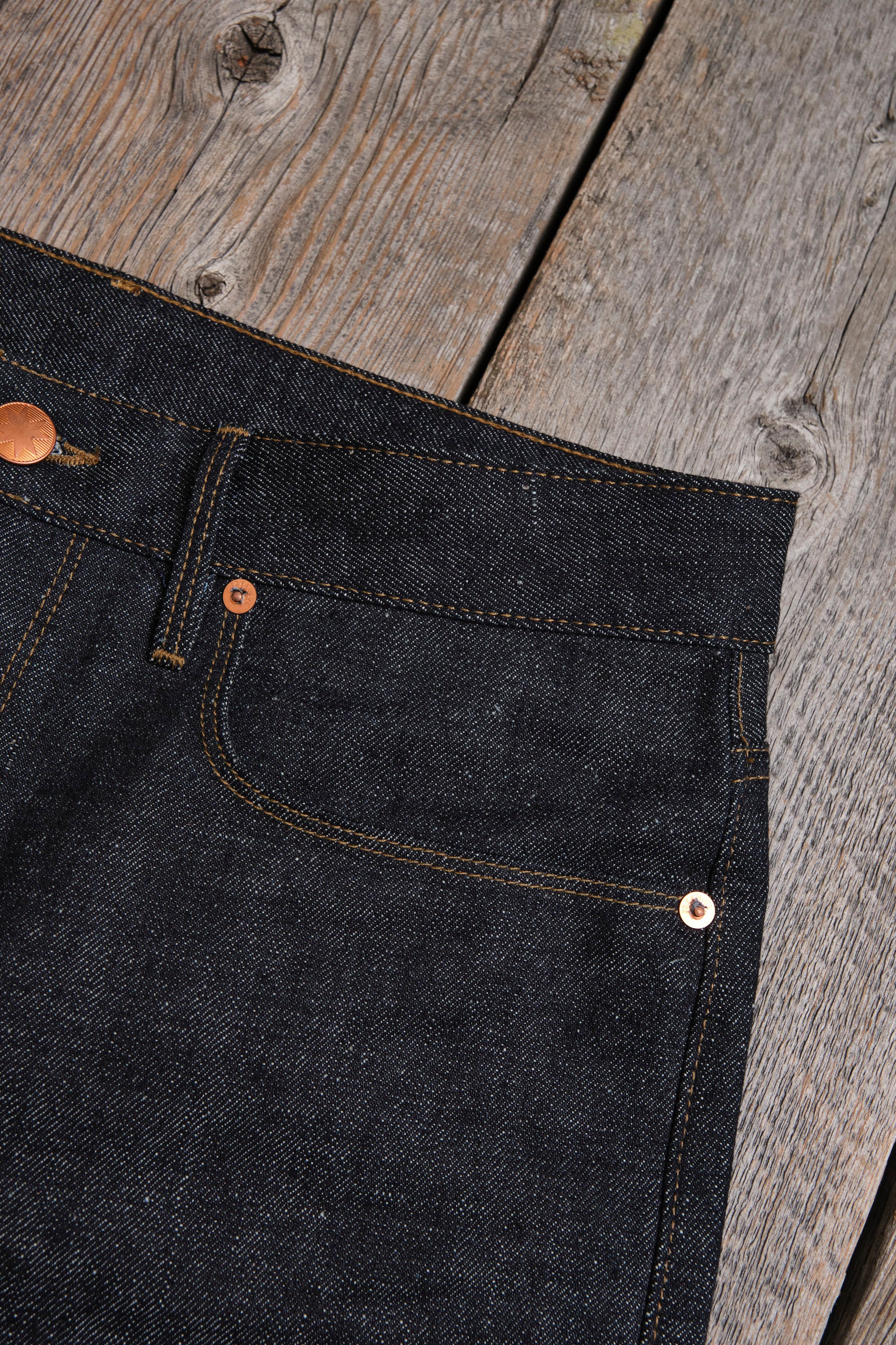 Portola Classic Taper 16 Ounce Indigo Denim - Image 7