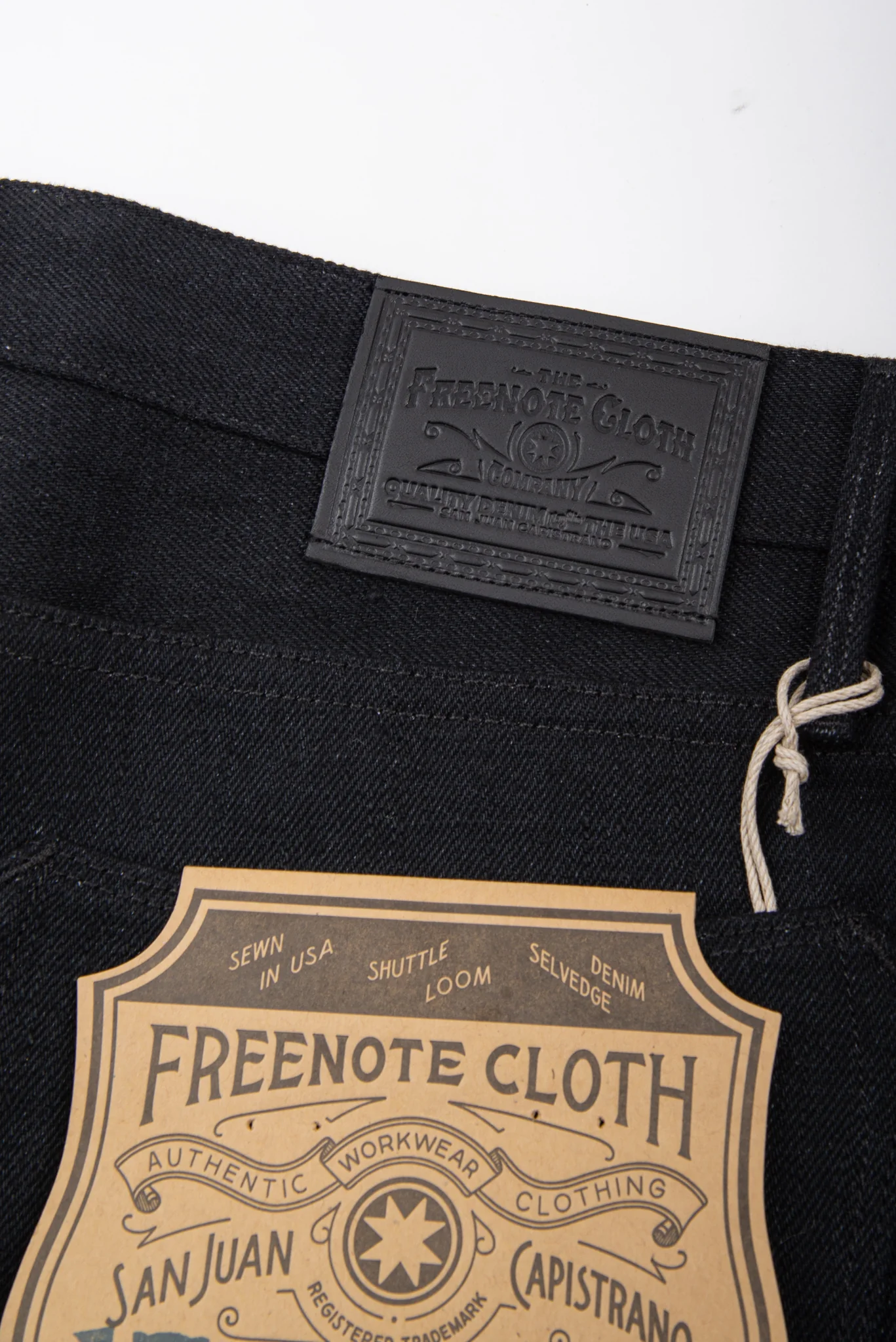 Portola Classic Taper <span> 17 Ounce Black Denim </span> - Image 7