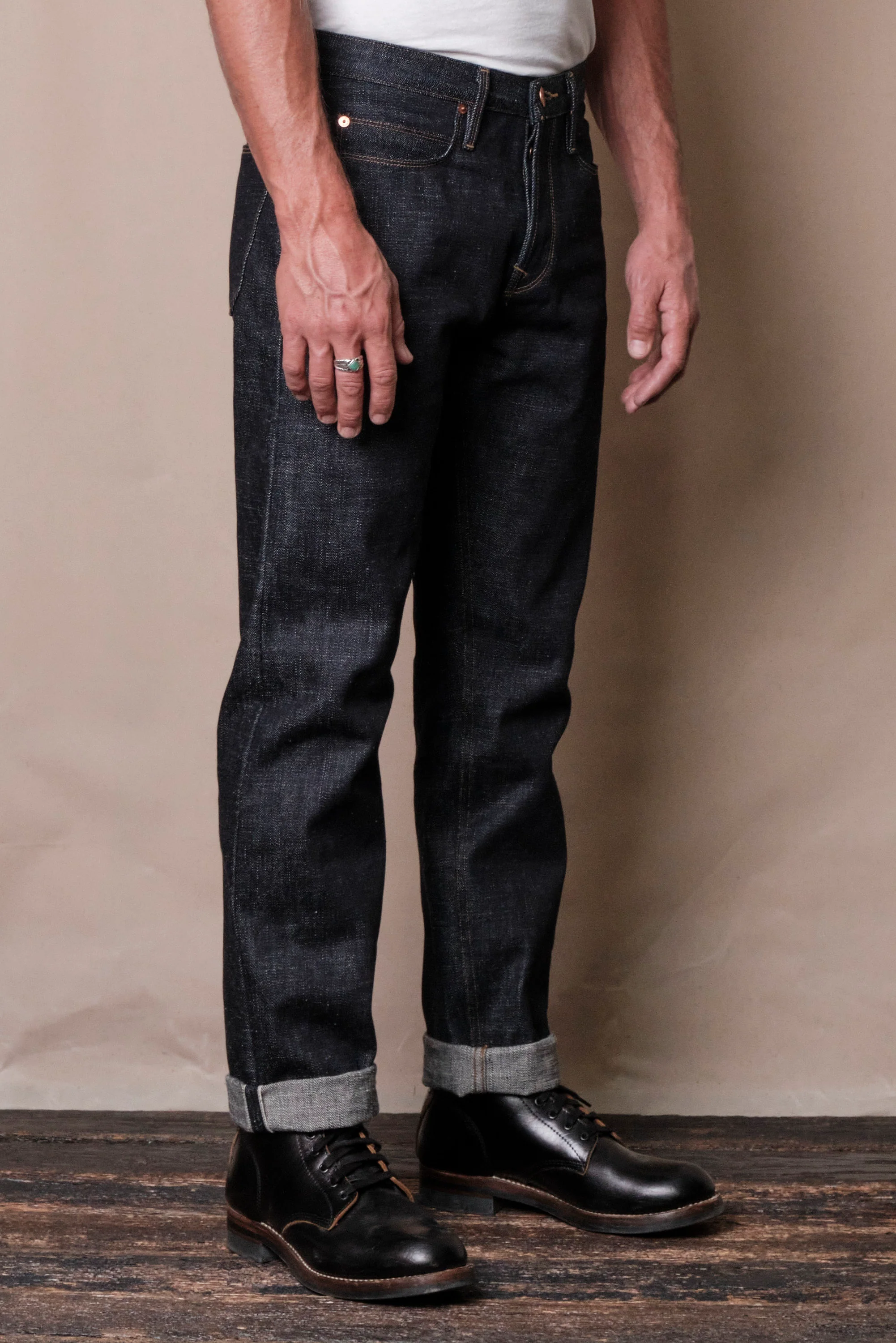 Portola Classic Taper <span> 17 ounce Indigo Denim </span> - Image 3