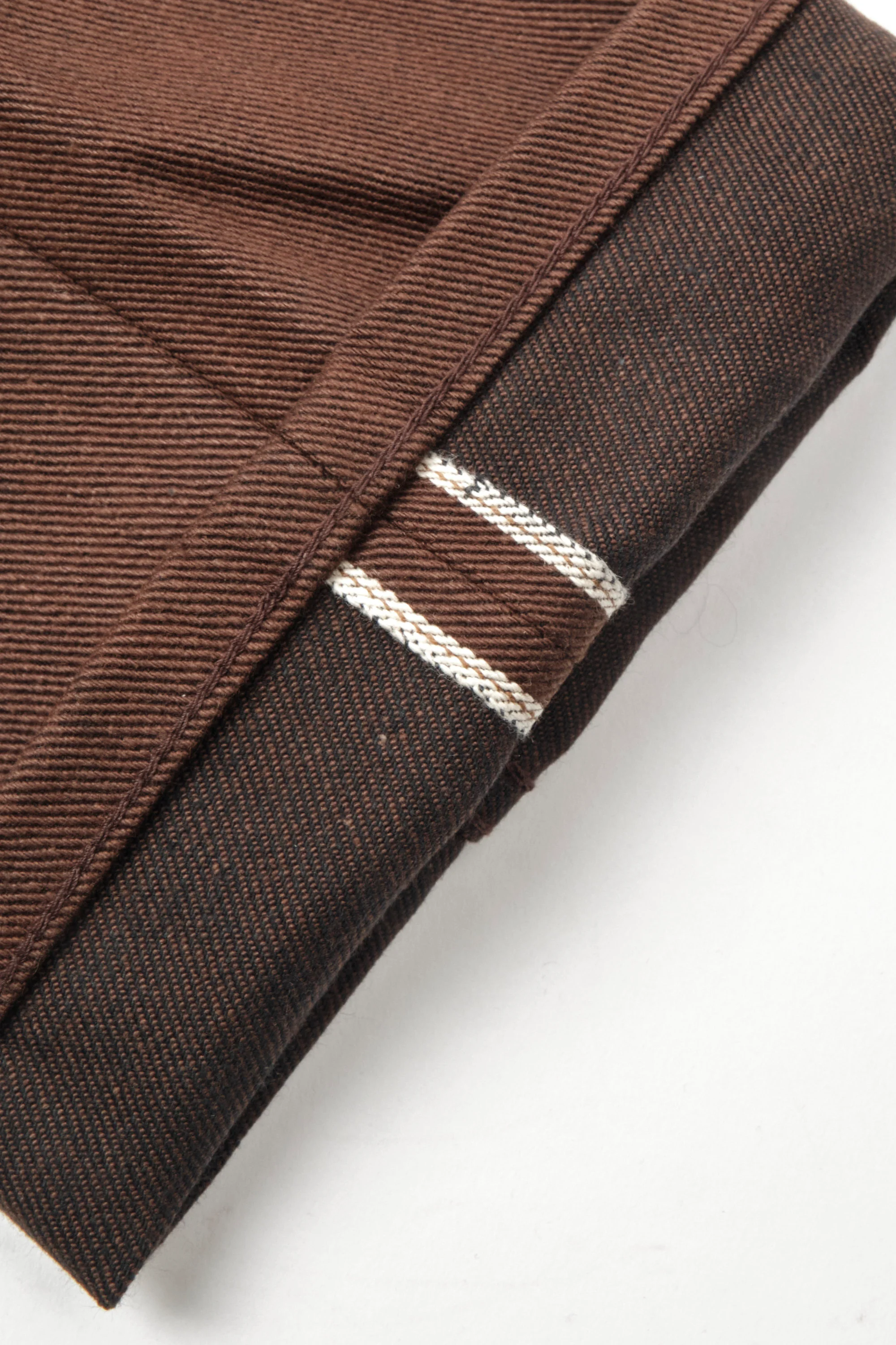 Portola 15 Ounce Dark Brown Denim - Image 16