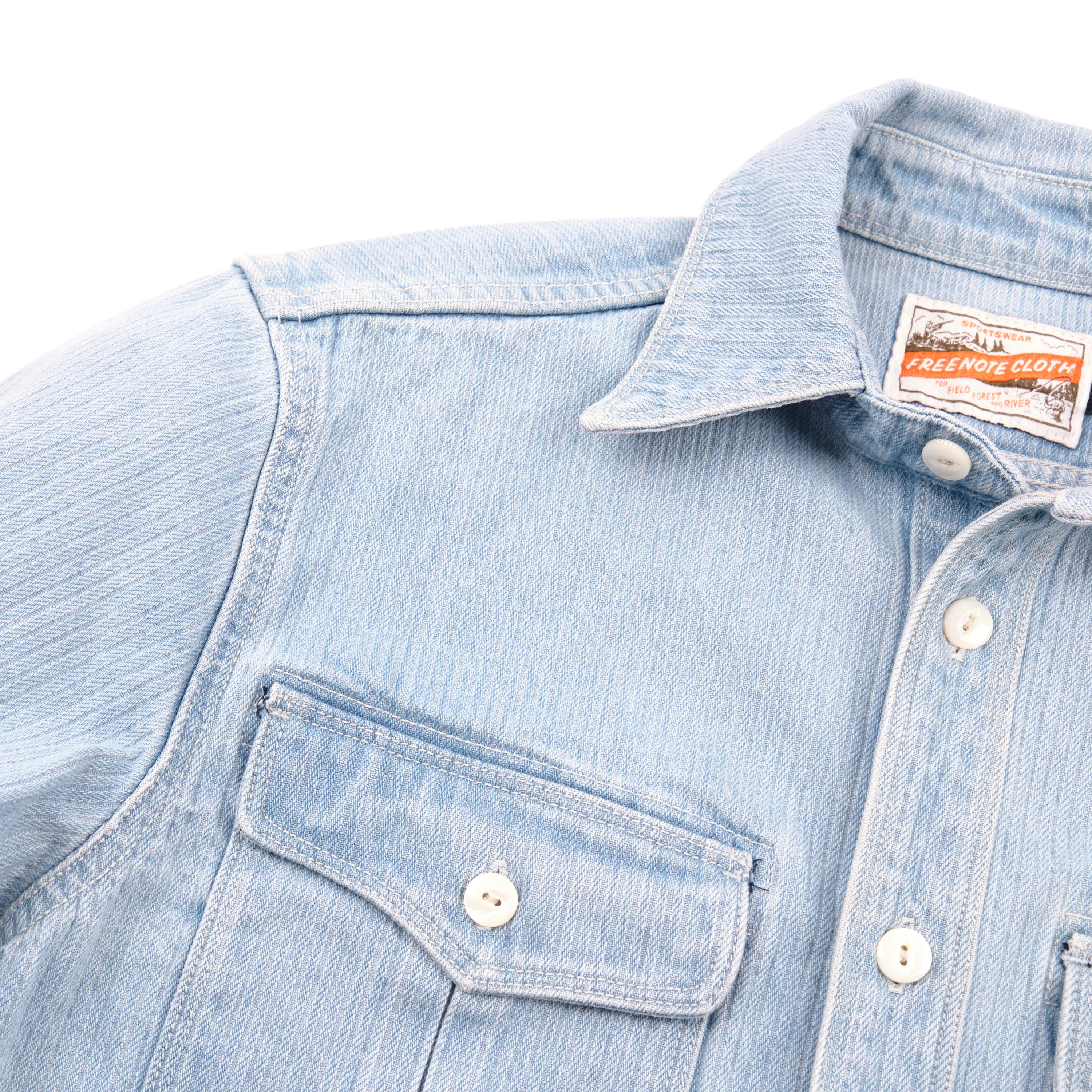 Rancho Bleach Indigo Cord - Image 10