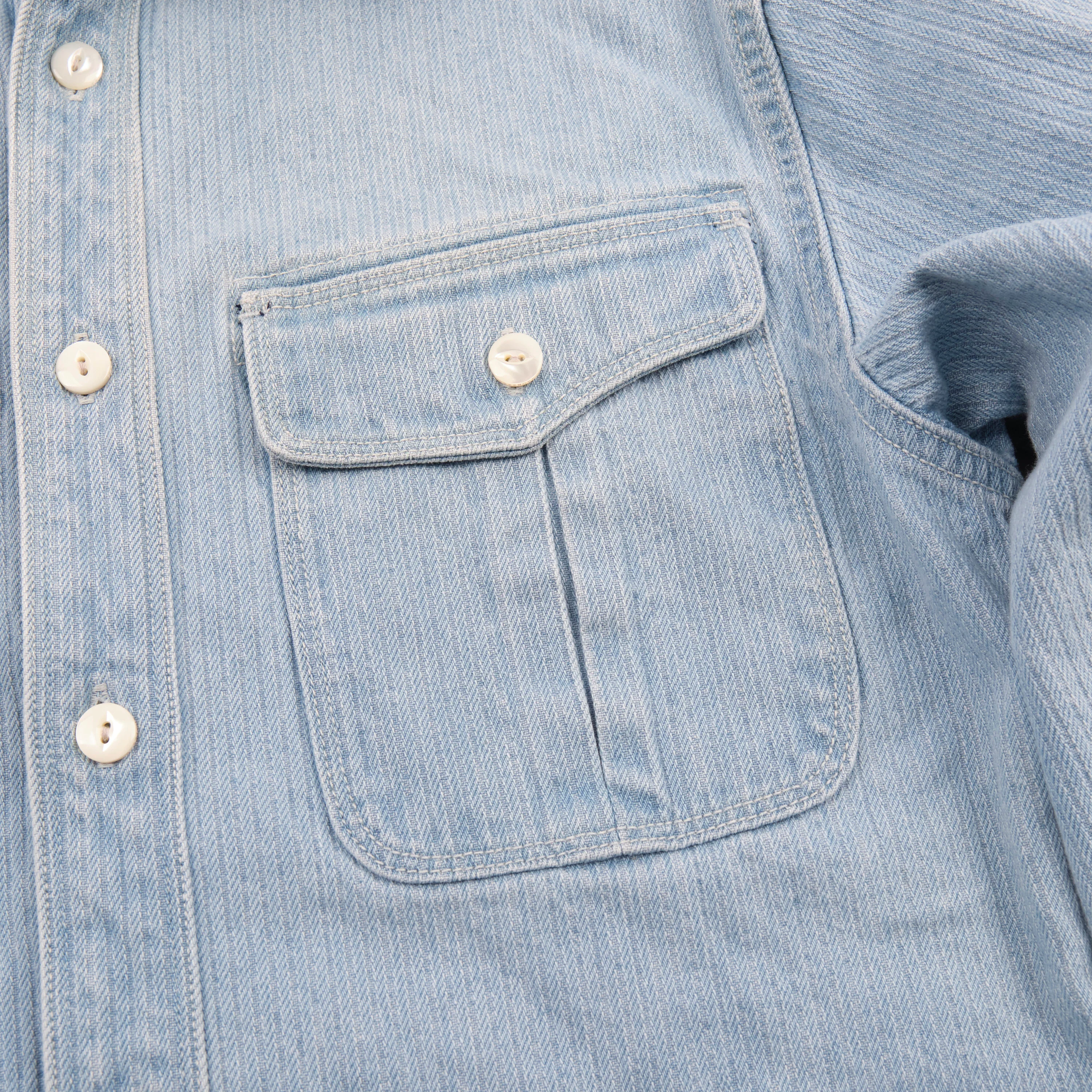 Rancho Bleach Indigo Cord - Image 8