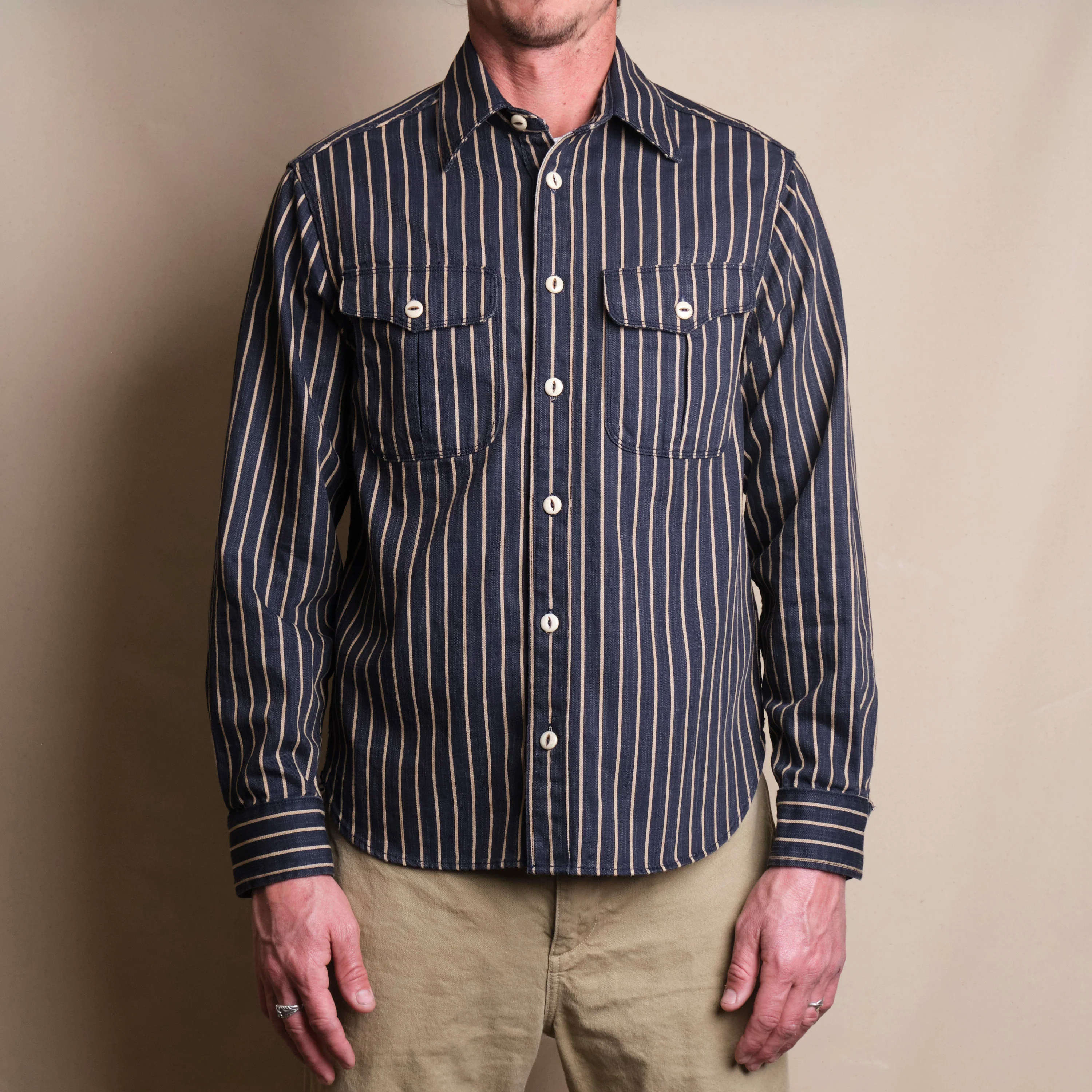 Rancho Navy Stripe - Image 2