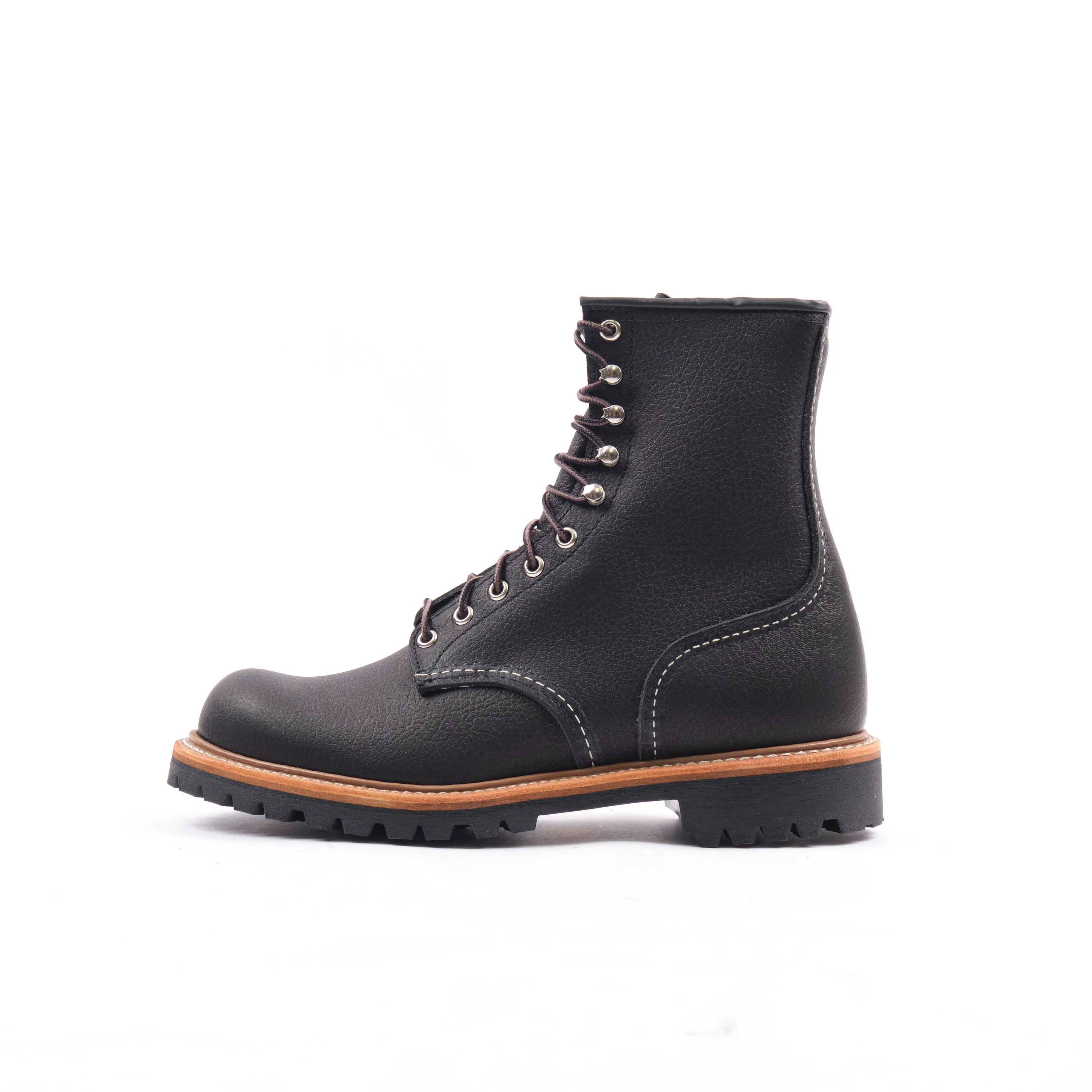 Red Wing Heritage Logger Boot - Black Oil Slick 4501 - Image 3