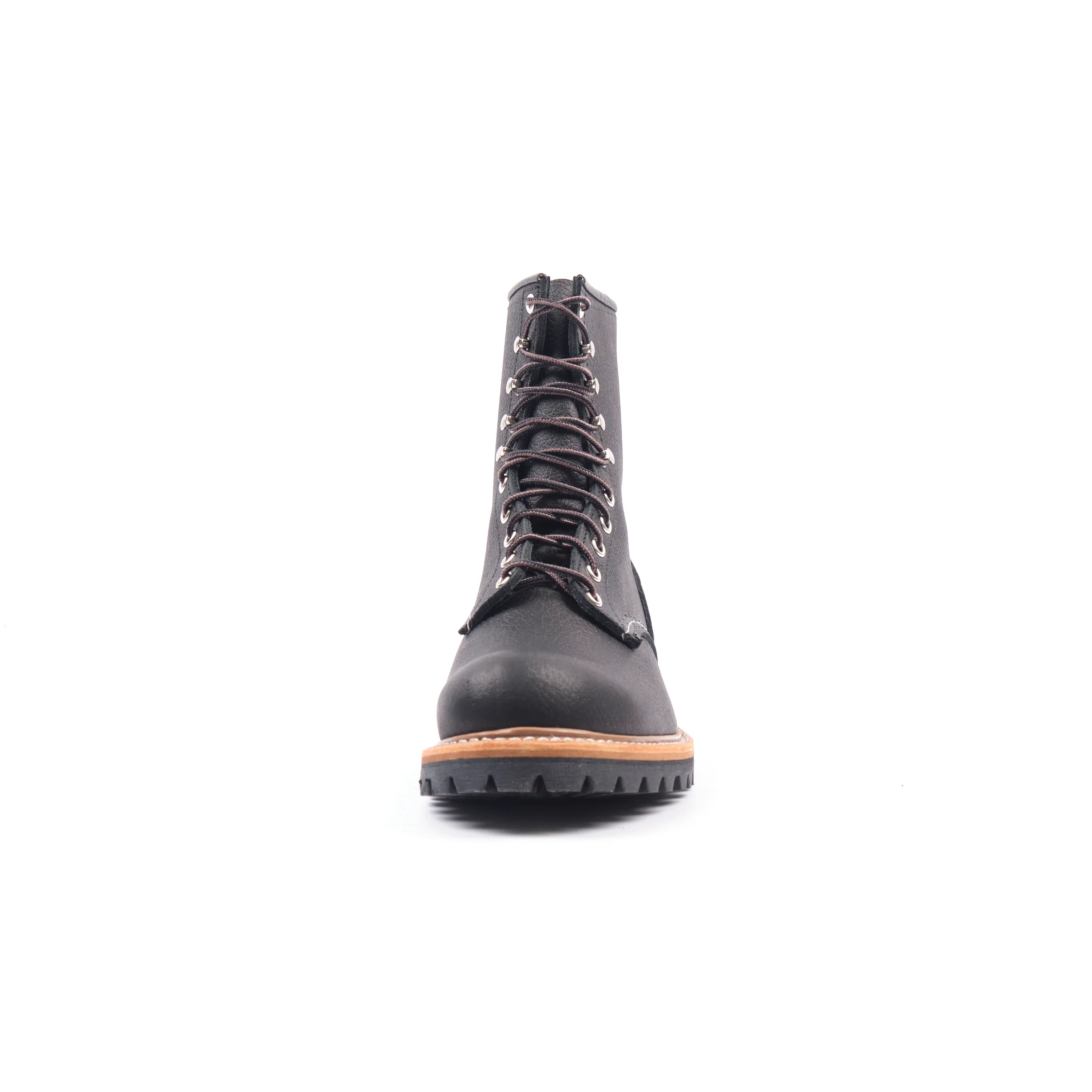 Red Wing Heritage Logger Boot - Black Oil Slick 4501 - Image 5