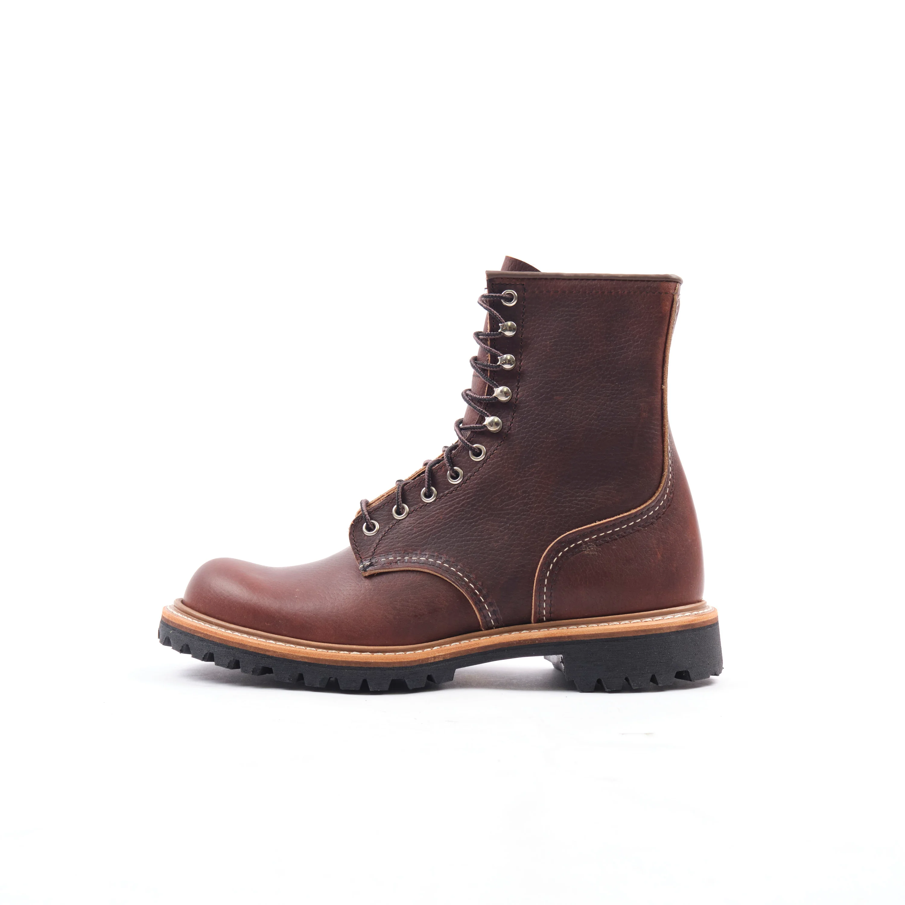 Red Wing Heritage Logger Boot - Briar Oil Slick 4585 - Image 3