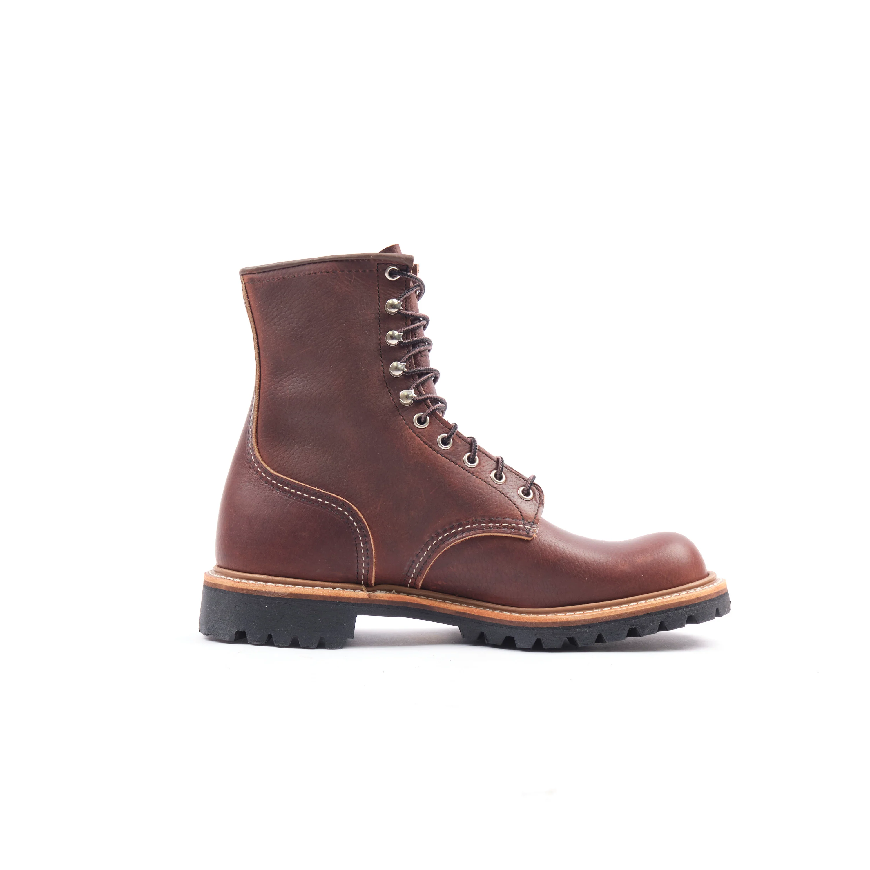 Red Wing Heritage Logger Boot - Briar Oil Slick 4585 - Image 5