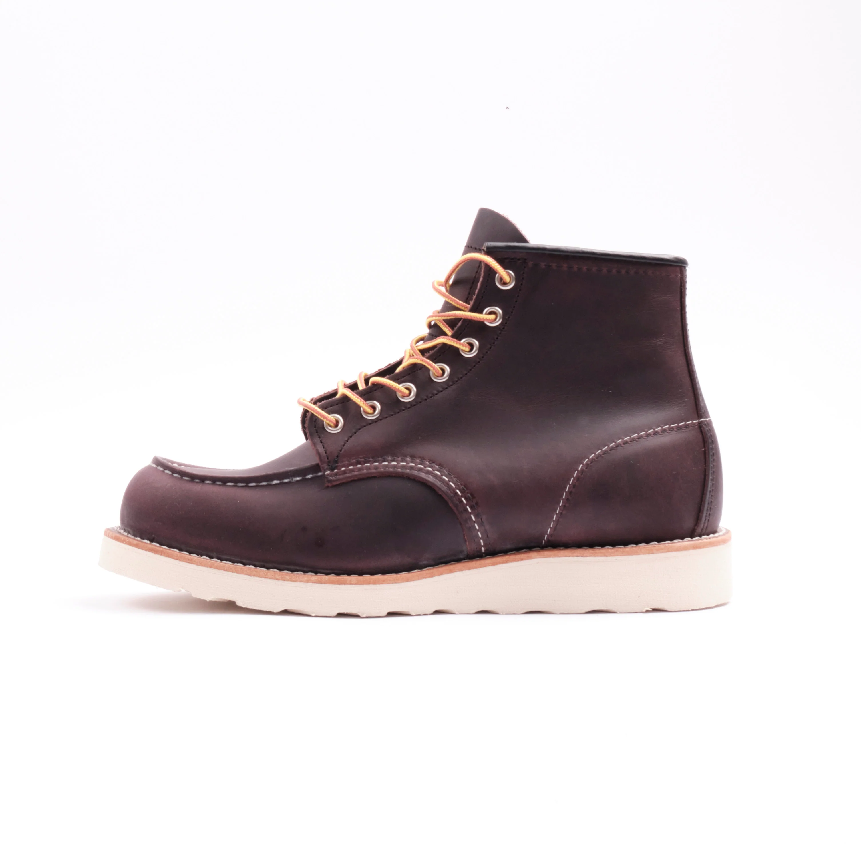 Red Wing Heritage 6" Classic Moc Toe - Black Cherry Excalibur Leather 8847 - Image 3