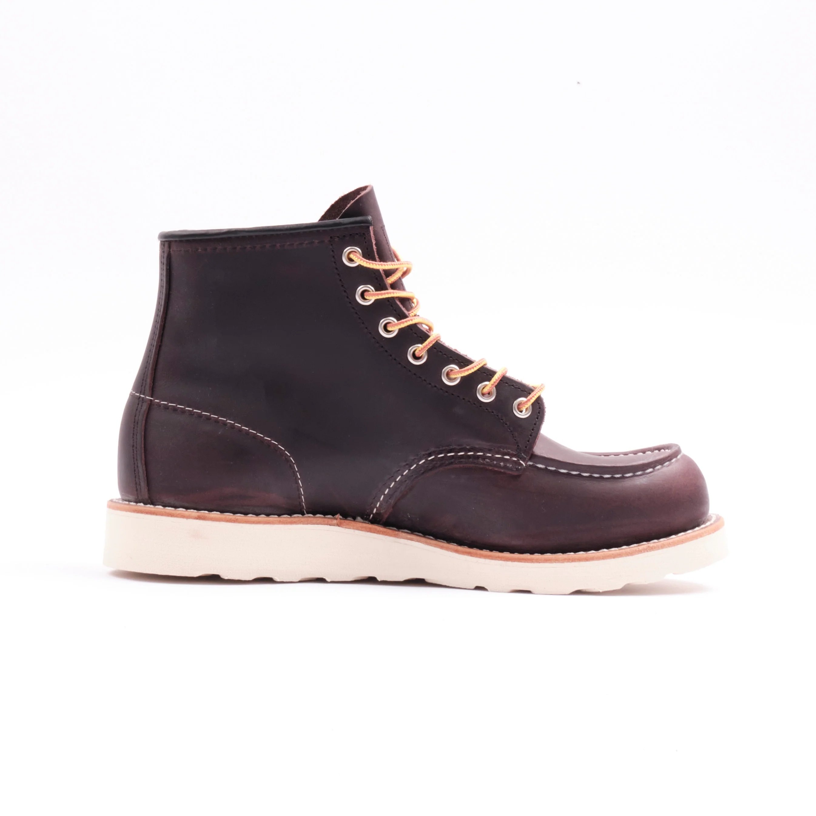 Red Wing Heritage 6" Classic Moc Toe - Black Cherry Excalibur Leather 8847 - Image 5