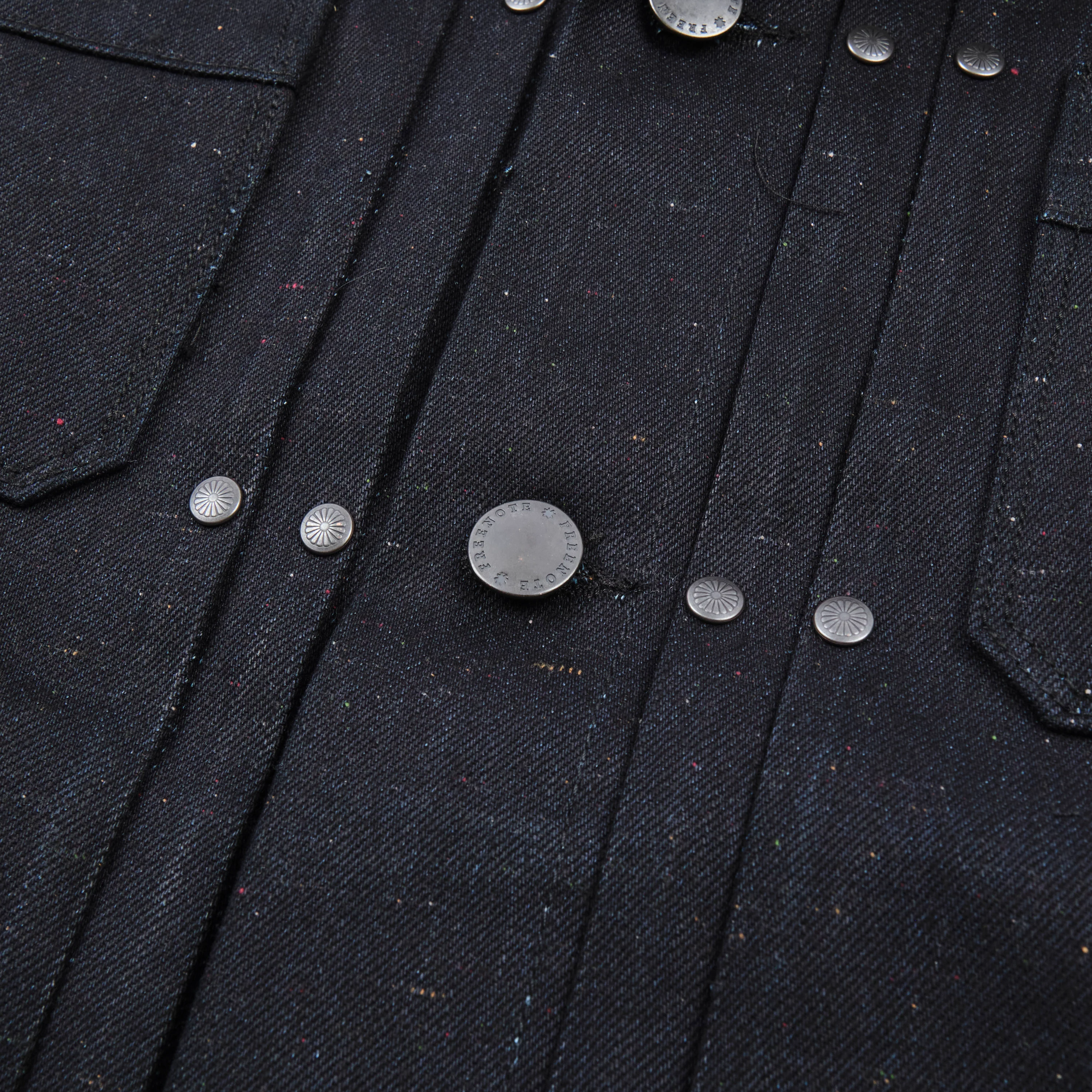 Riders Jacket 14 Ounce Raw Fleck - Image 5