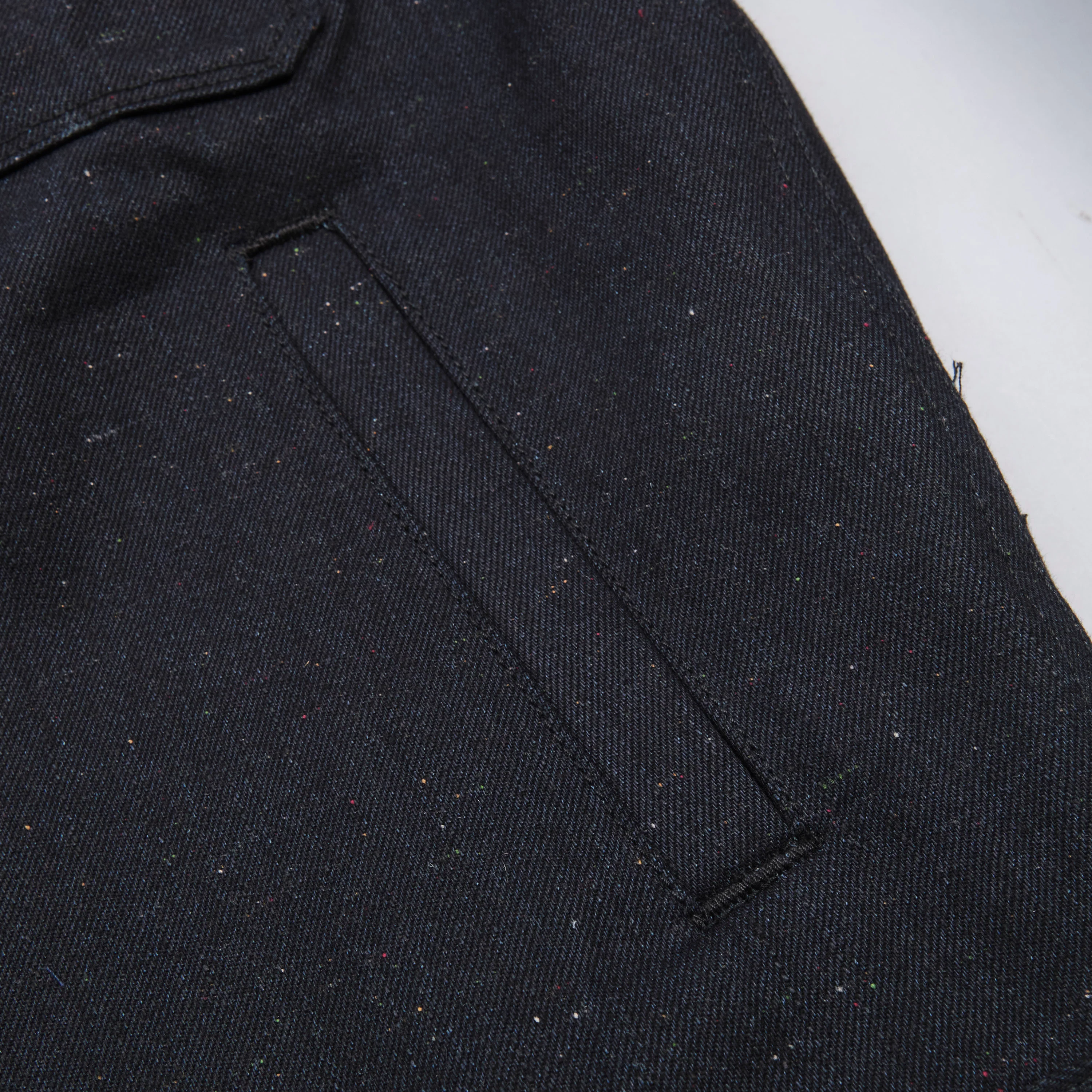 Riders Jacket 14 Ounce Raw Fleck - Image 8