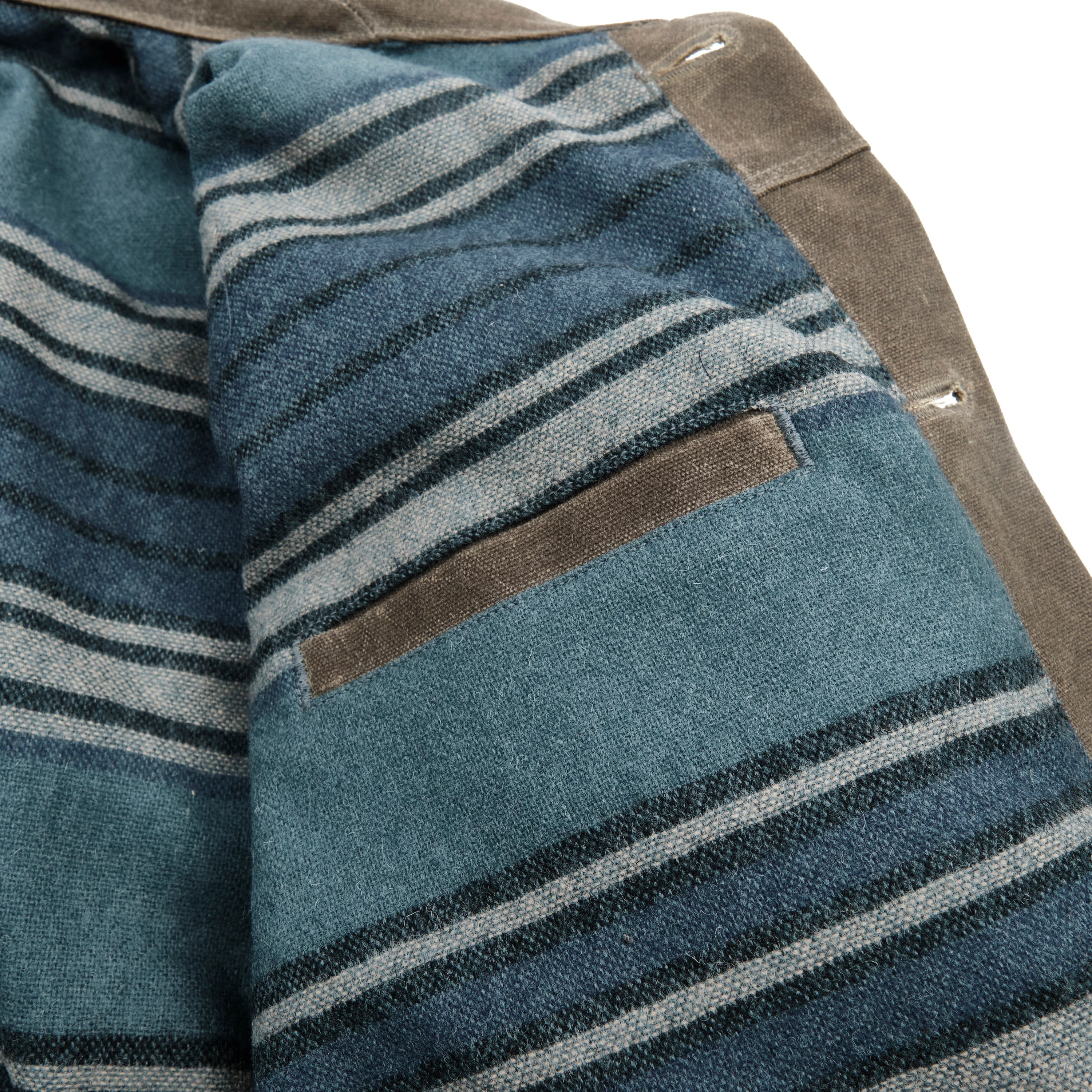 Riders Jacket Heavy Waxed Canvas Tobacco Wool - Image 11