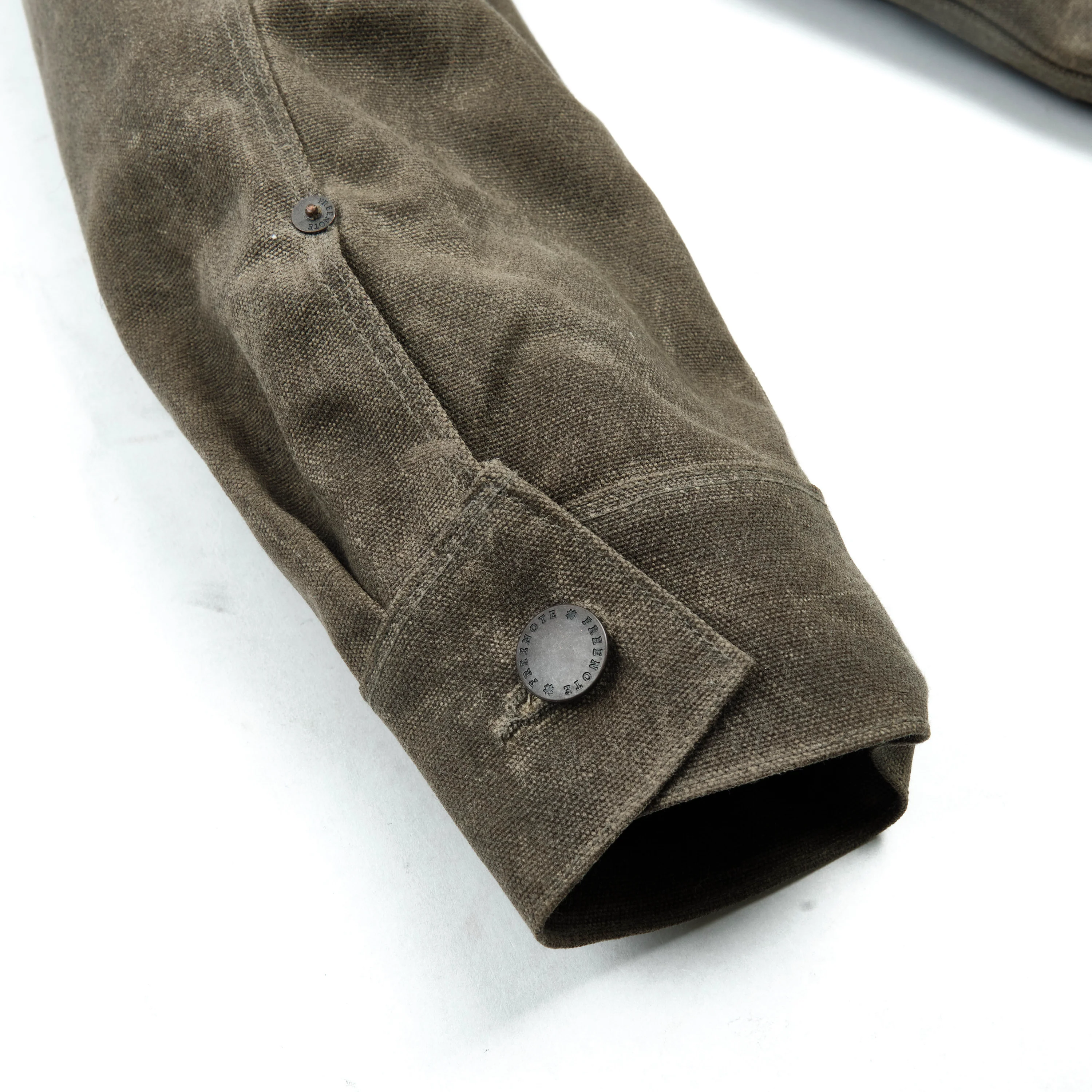 Riders Jacket Heavy Waxed Canvas Tobacco Wool - Image 16