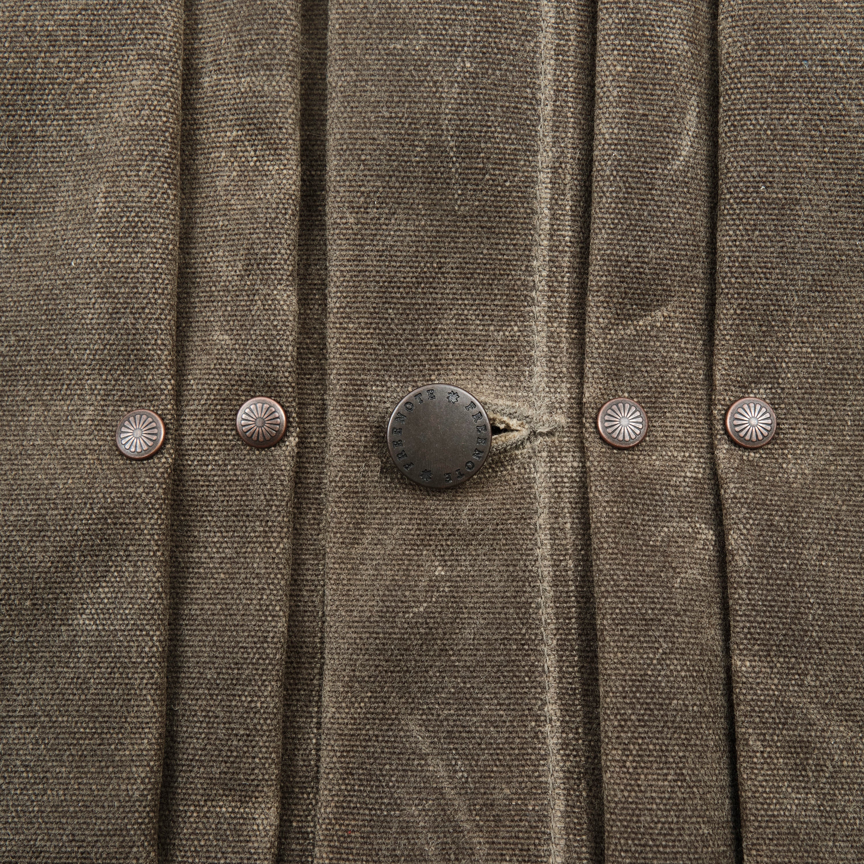 Riders Jacket Heavy Waxed Canvas Tobacco Wool - Image 3