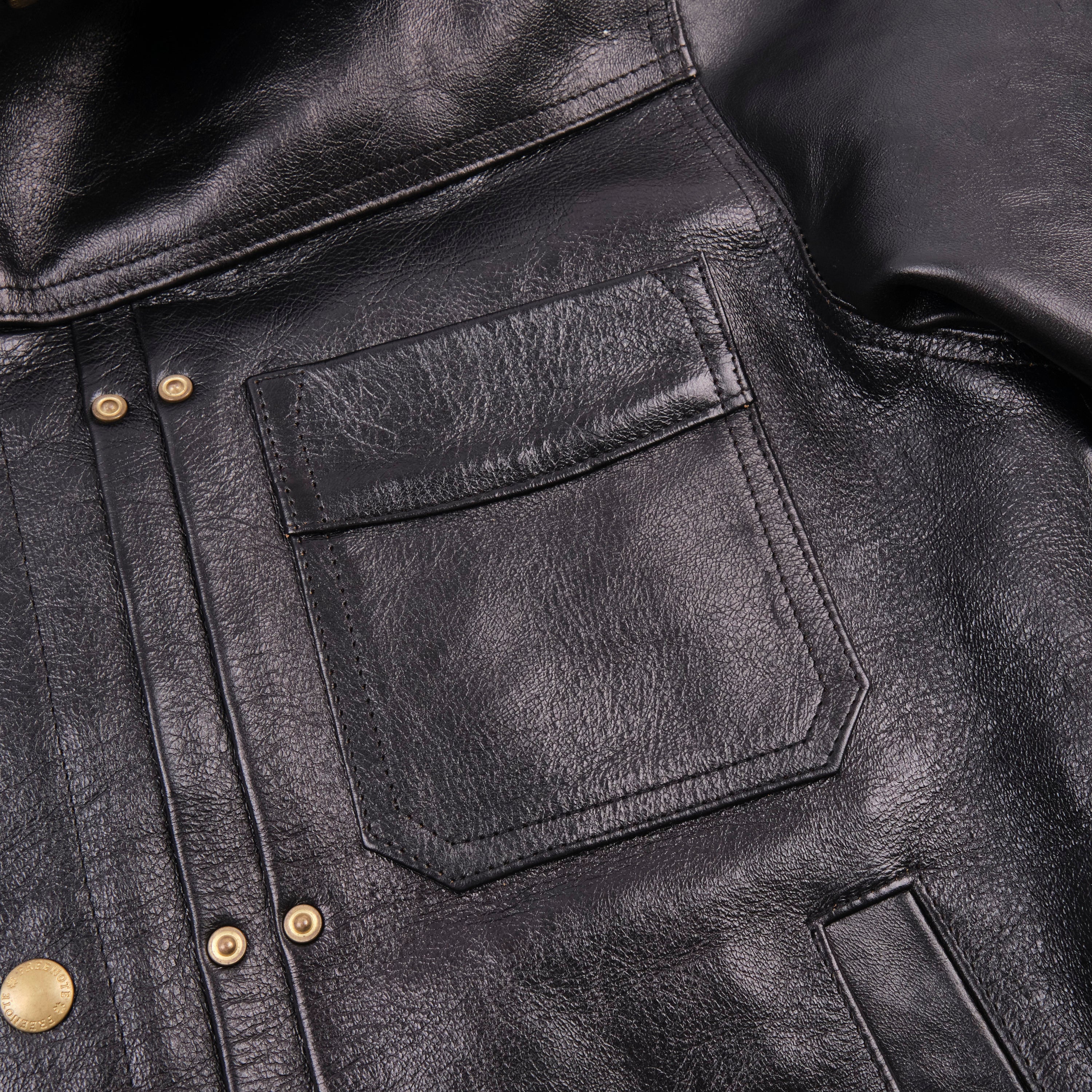 Riders Jacket Maryam Tannery Black Magic Horsehide - Image 5