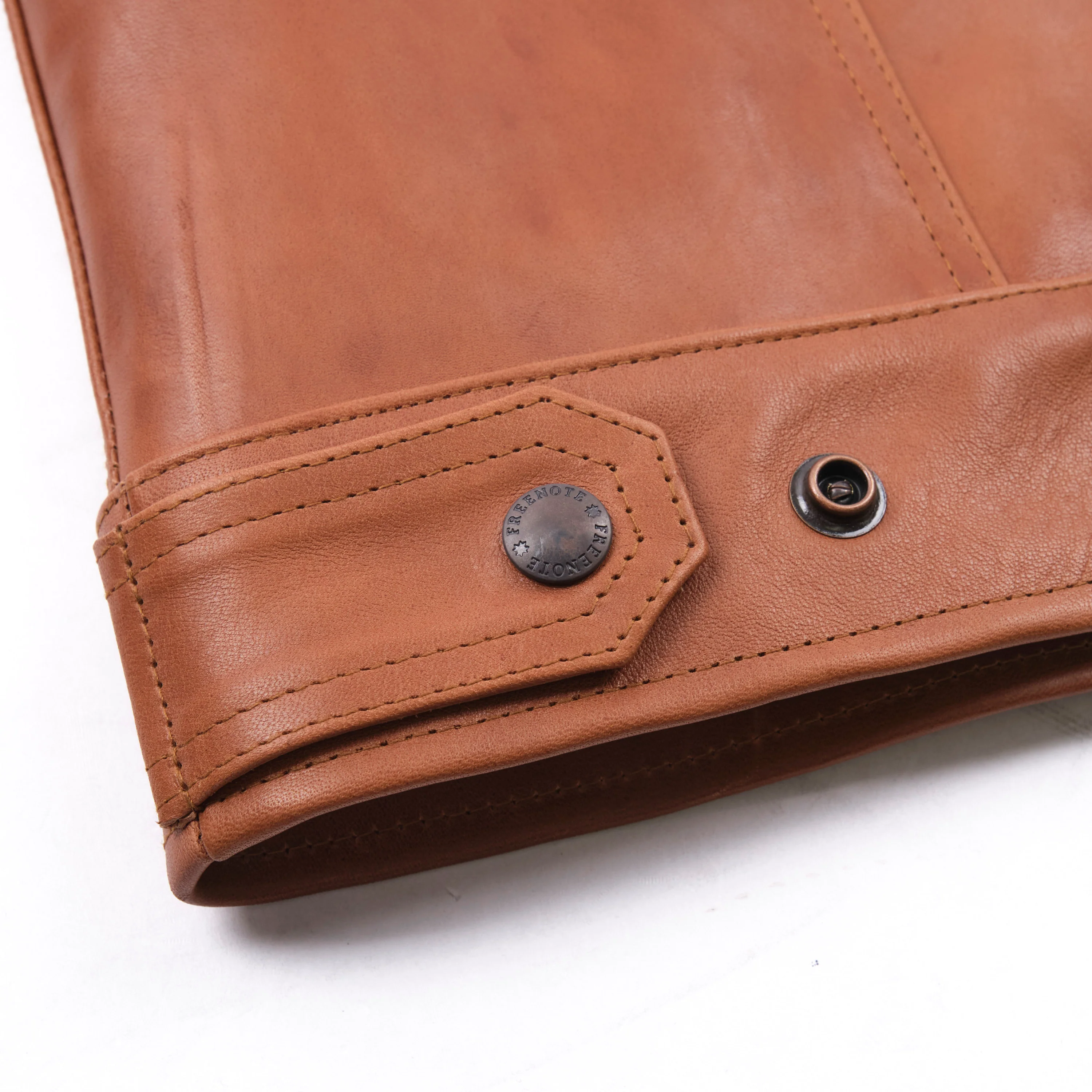 Riders Jacket Maryam Tannery Brown Horsehide - Image 11