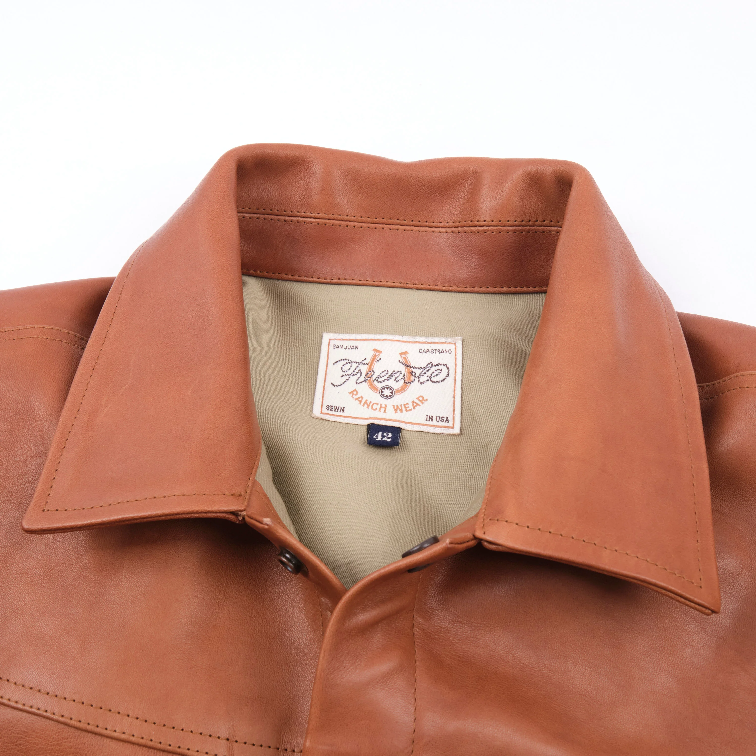 Riders Jacket Maryam Tannery Brown Horsehide - Image 3