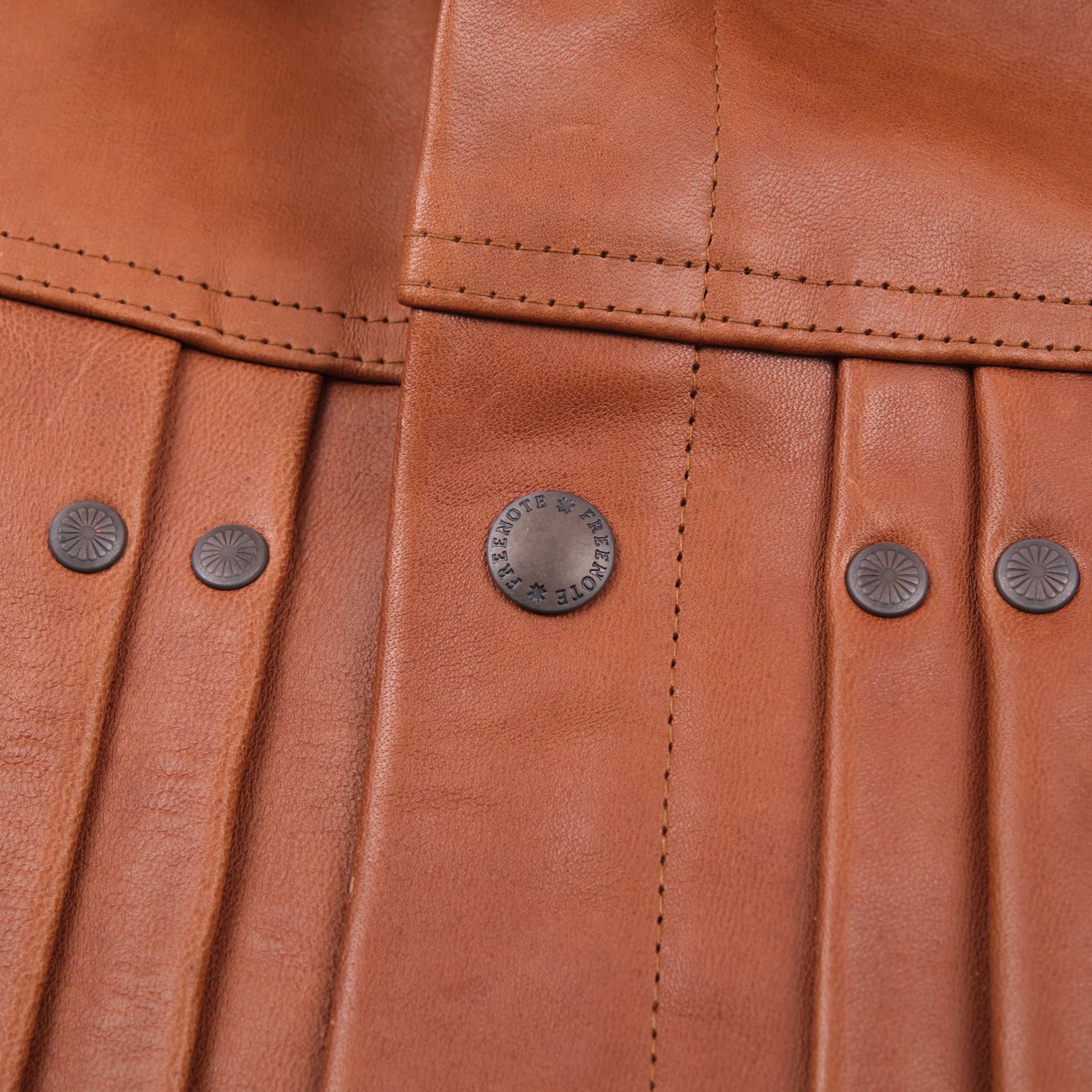 Riders Jacket Maryam Tannery Brown Horsehide - Image 8
