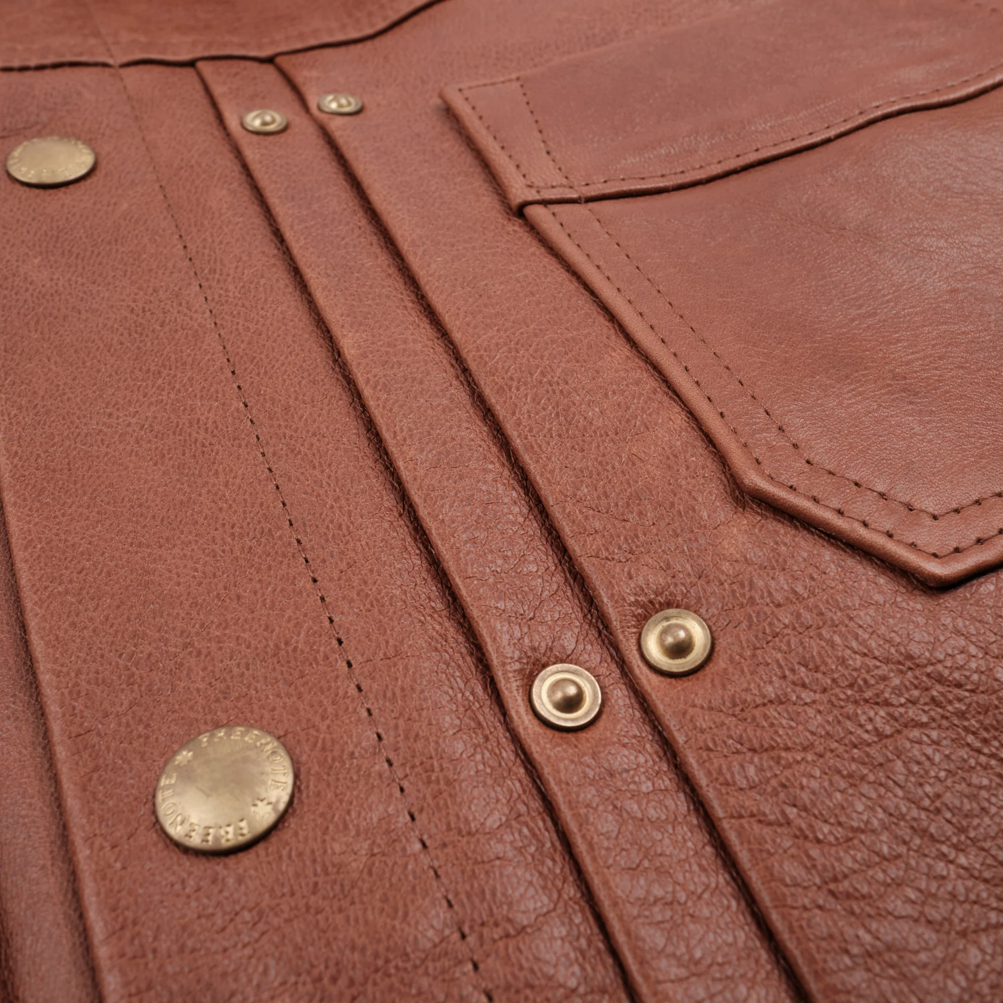 Riders Jacket Tobacco Horsehide - Image 10