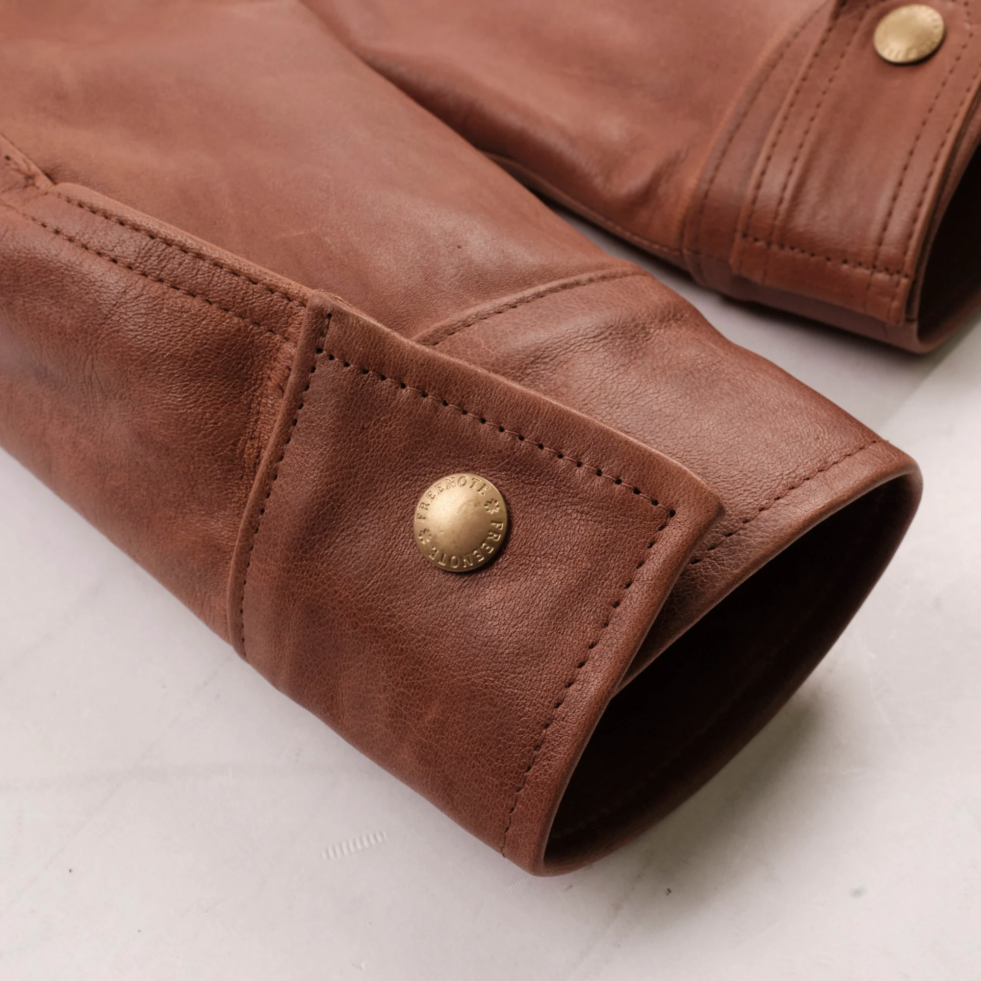 Riders Jacket Tobacco Horsehide - Image 13