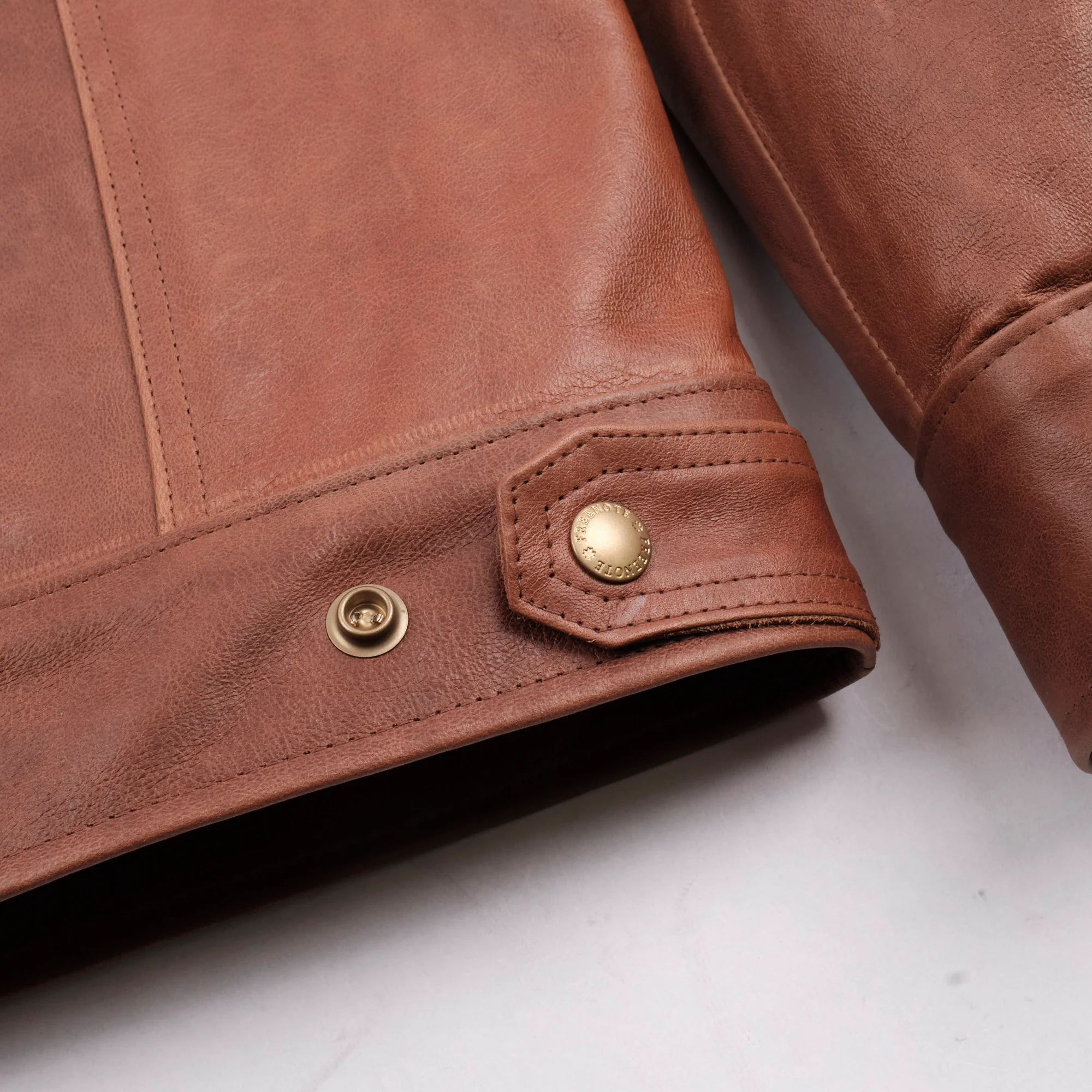 Riders Jacket Tobacco Horsehide - Image 14